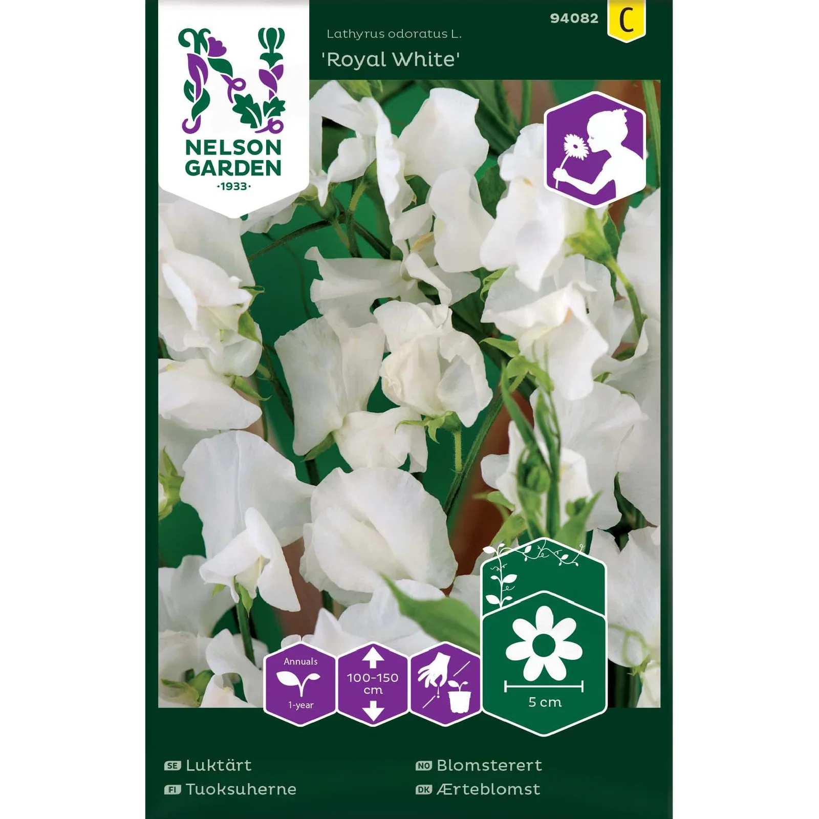 Luktärt 'Royal White'