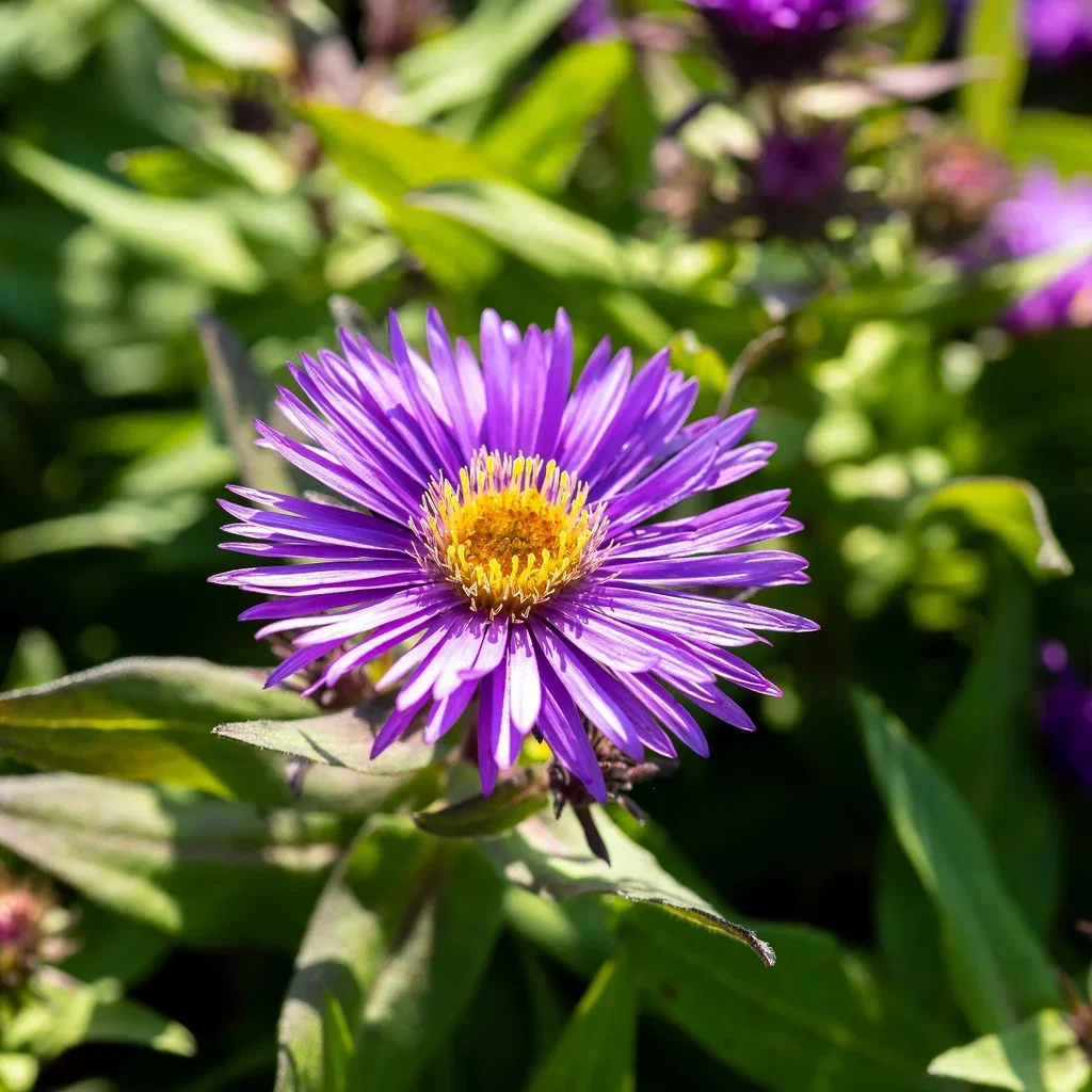 Oktoberaster 'Blue Lapis'