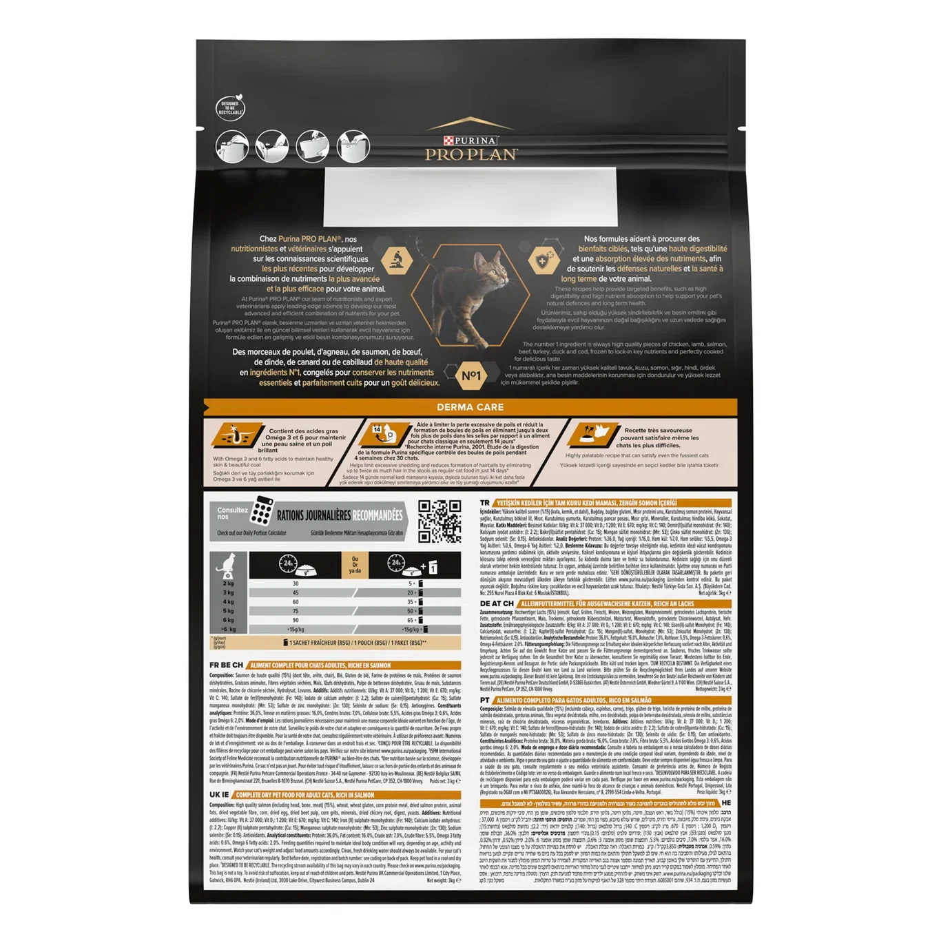 Pro Plan Cat Elegant Salmon 3kg