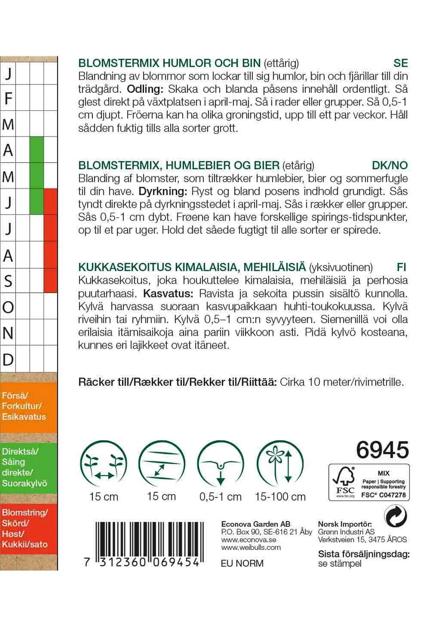 Meadow flower mix KRAV