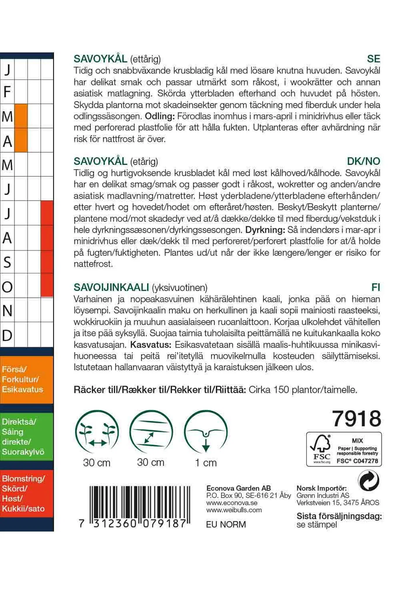 Savoykål 'Vertus 2'