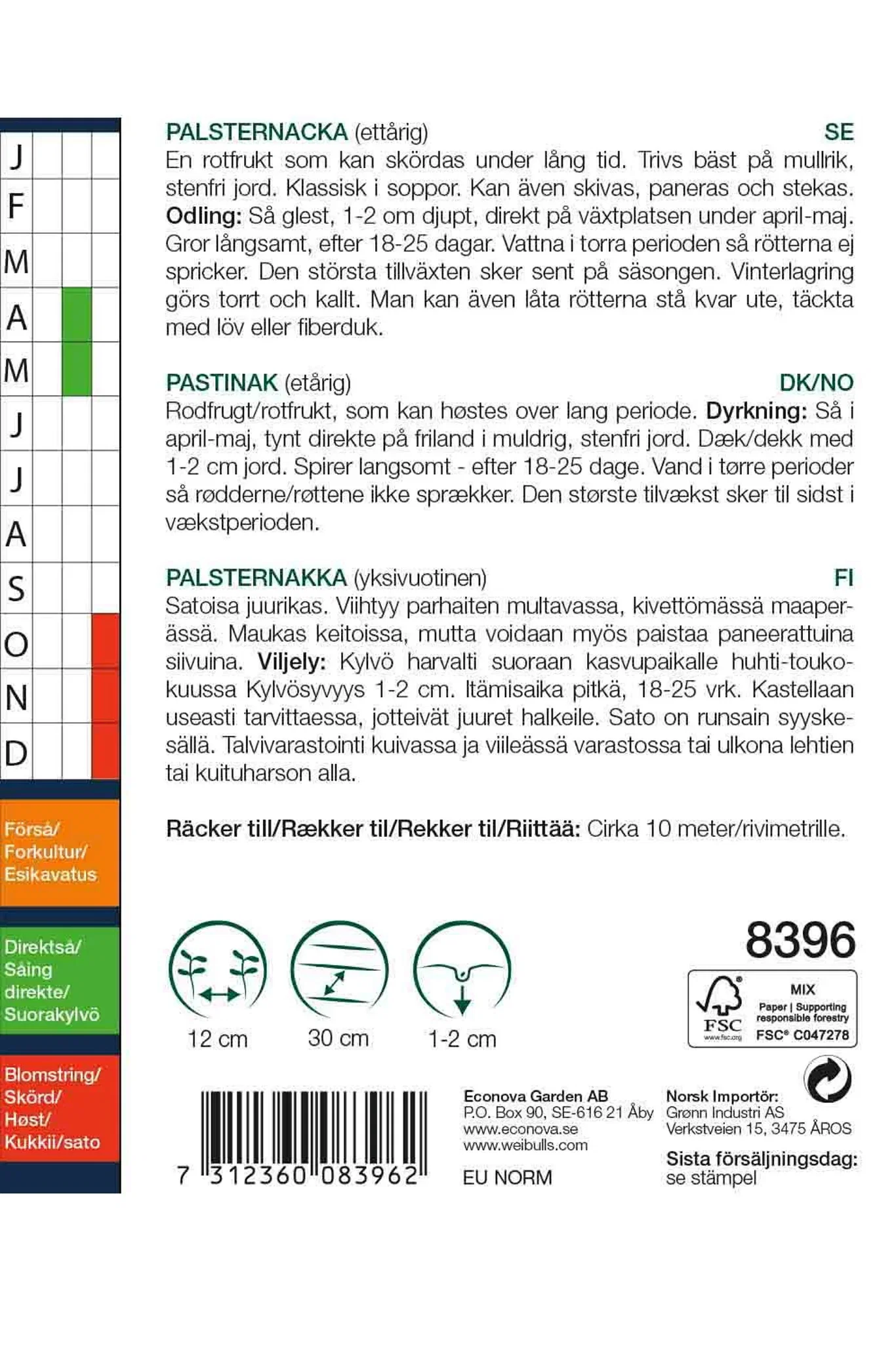 Palsternacka 'White Gem'