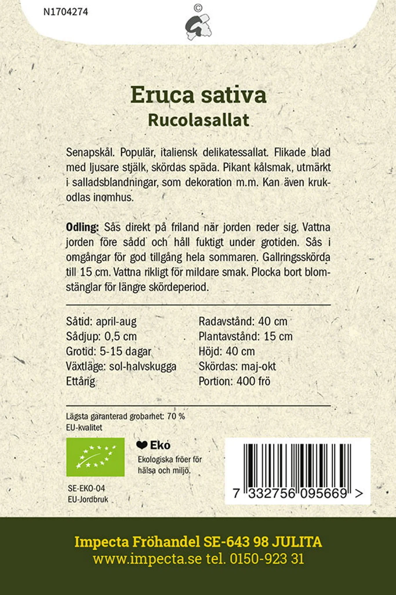 Rucolasallat