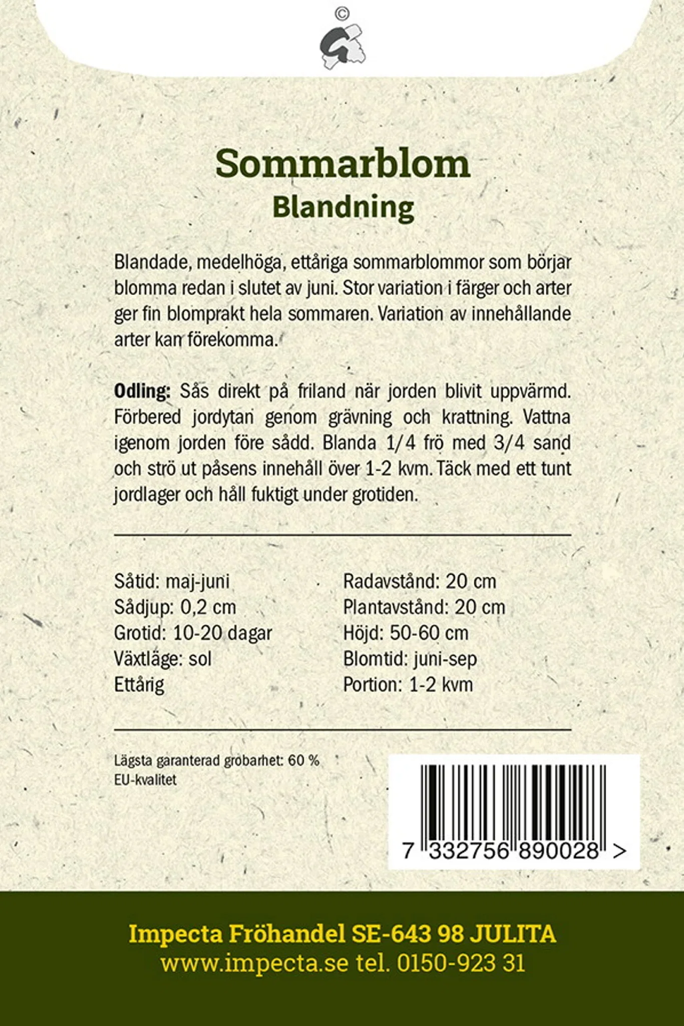 Sommarblom blandning