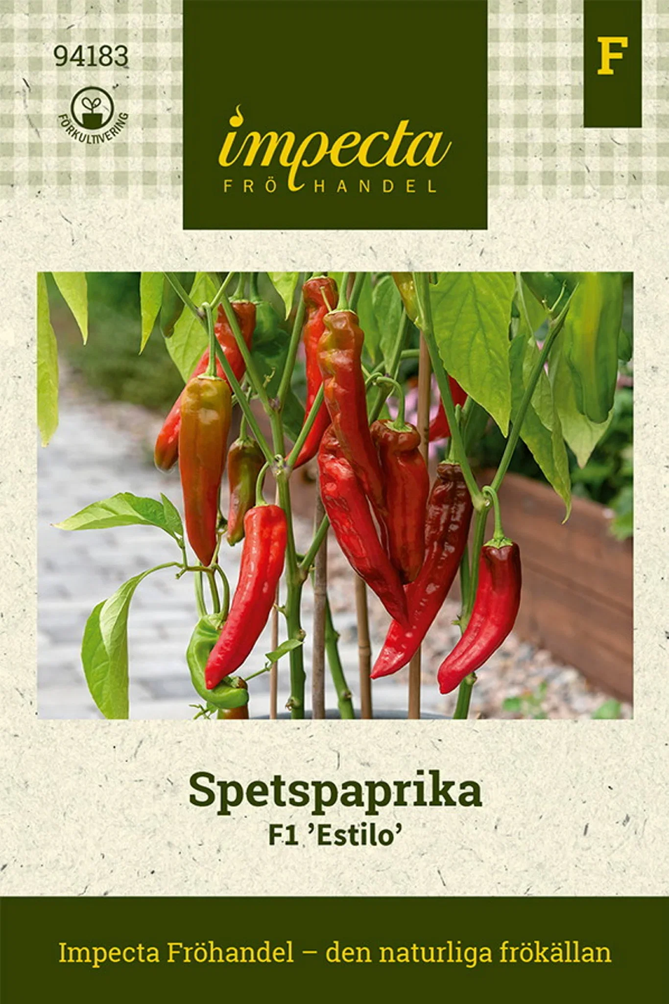 Spetspaprika F1 'Estilo'