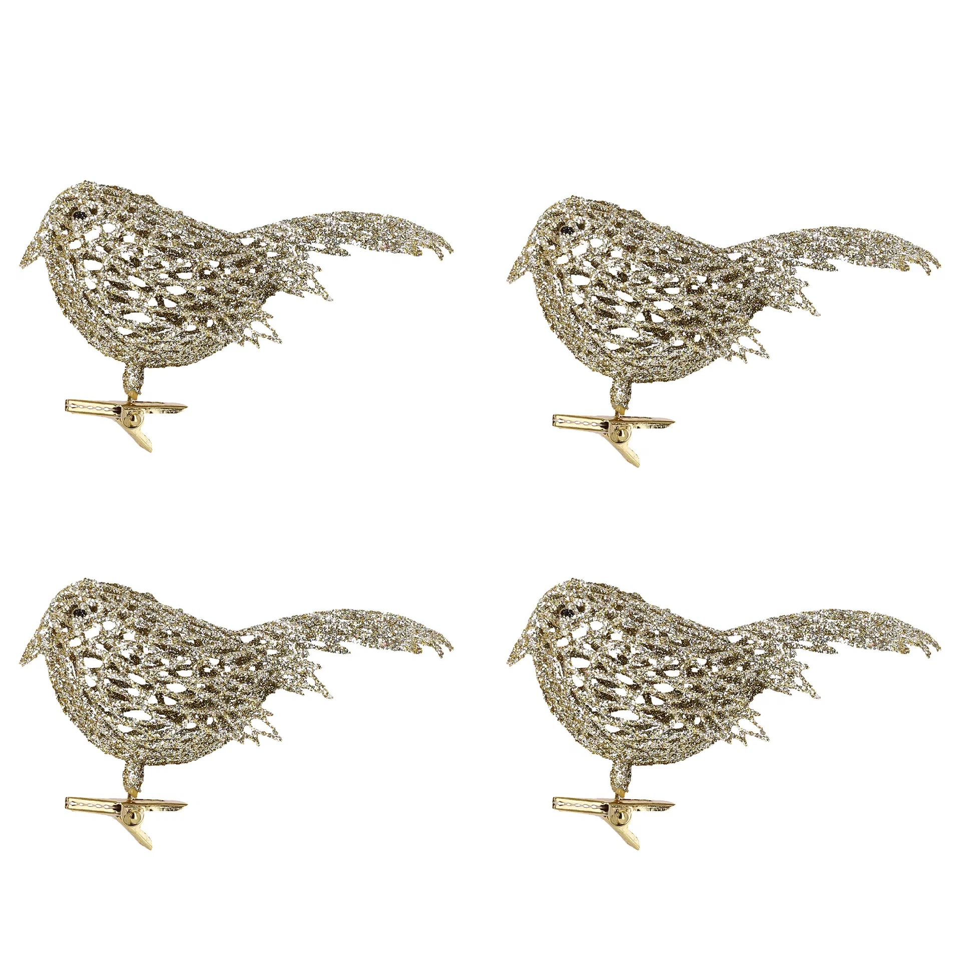 Julpynt Fåglar clip-on