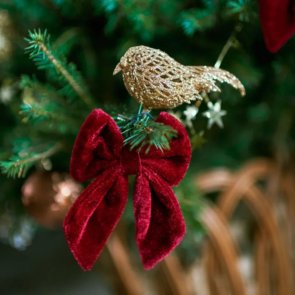 Julpynt Fåglar clip-on