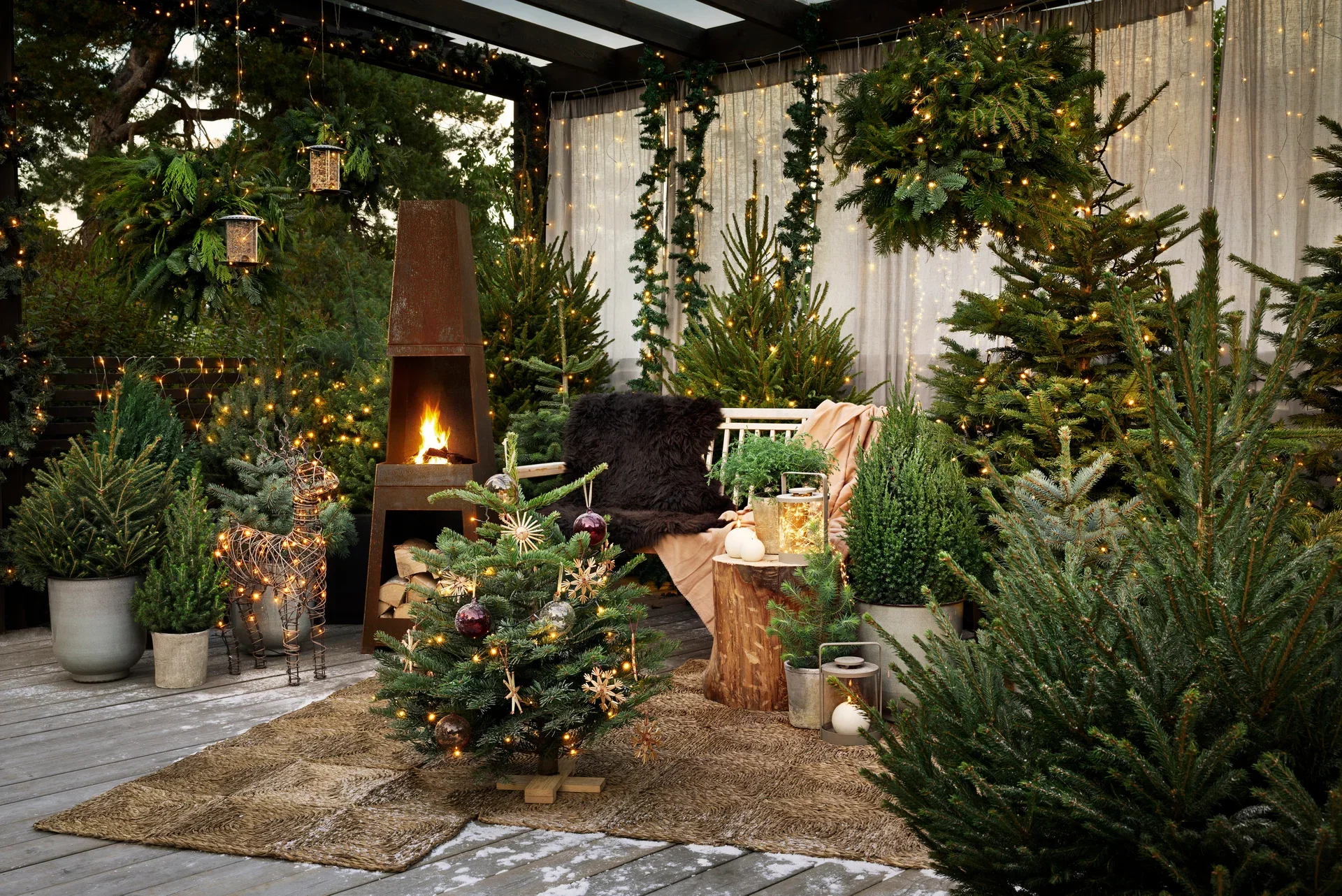 Pyramid heater Sanna H160cm