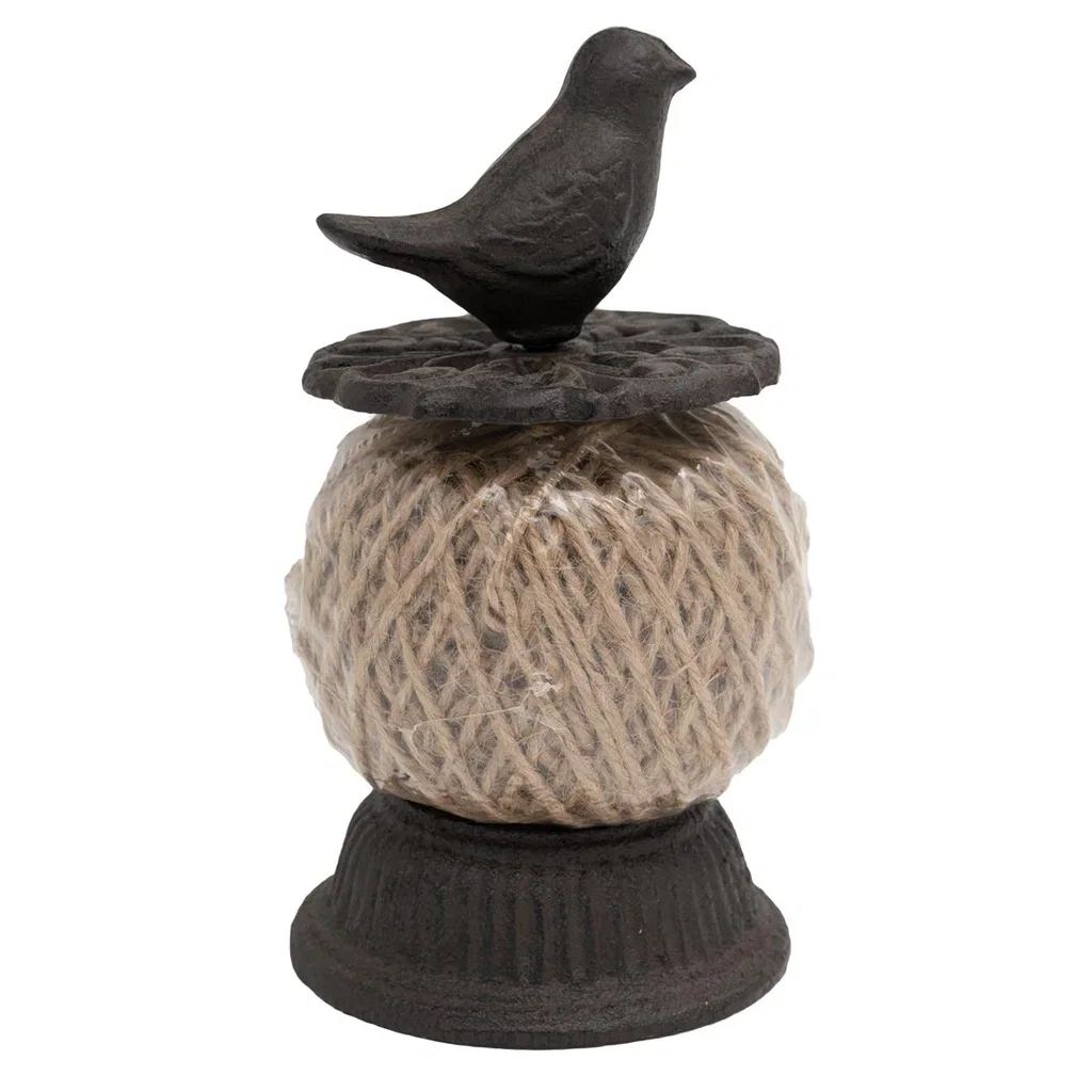 Bird string holder H17 brown