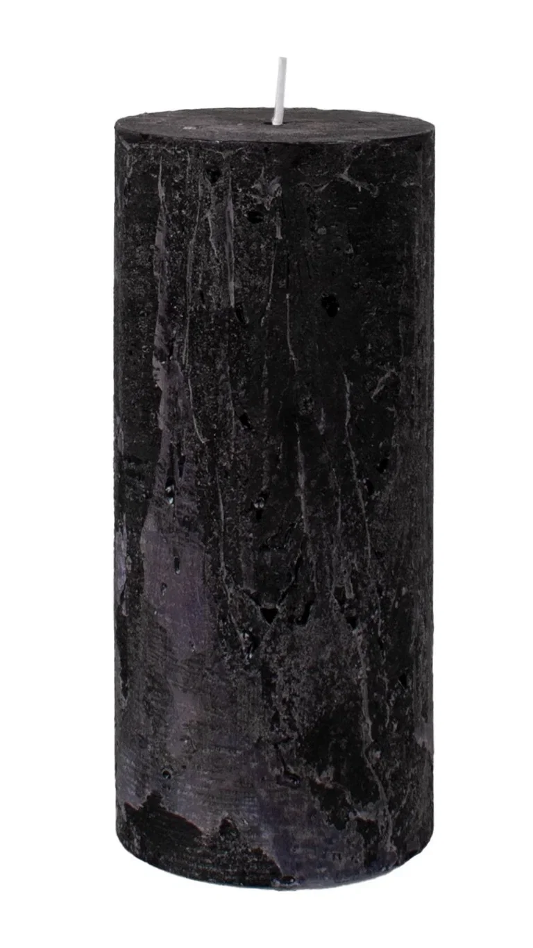 Pillar candle Rustic