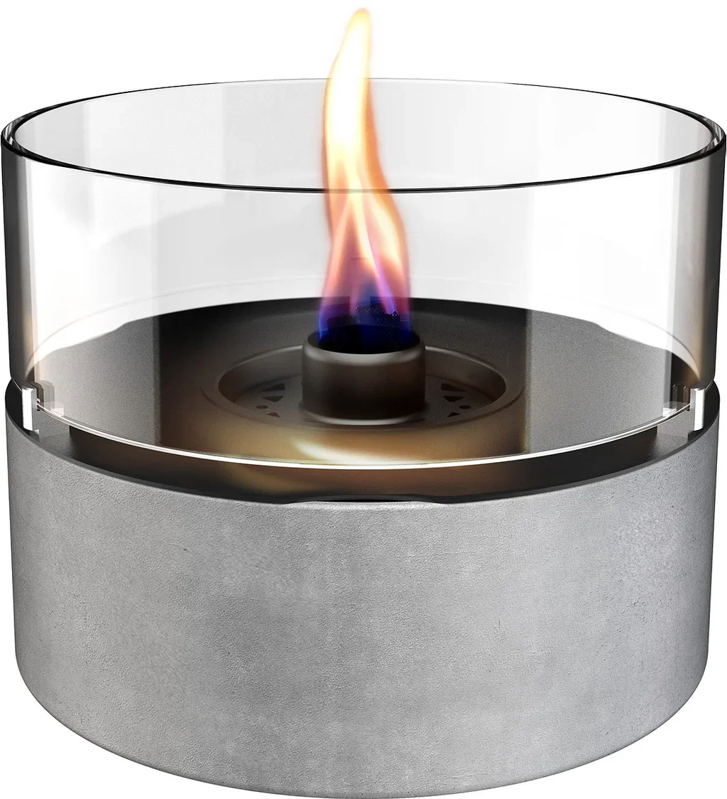 Café lantern 18 cm concrete