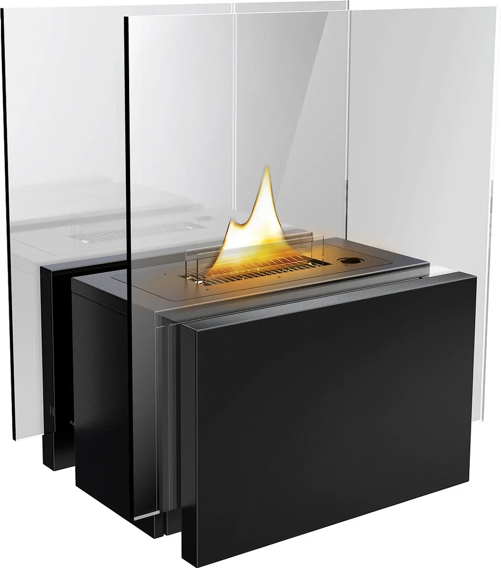 Freestanding MgO lantern black