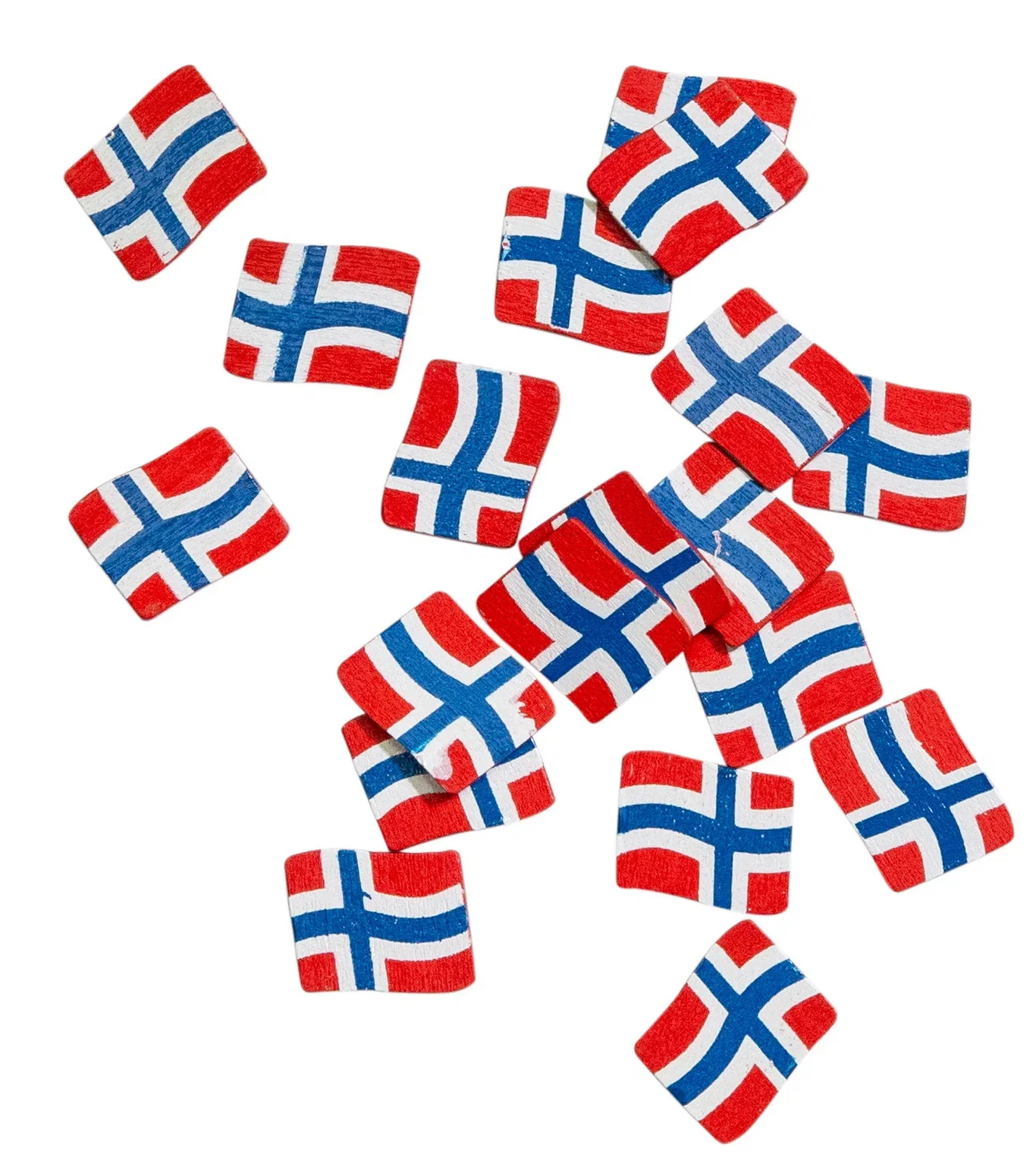 Norwegian flag decorations