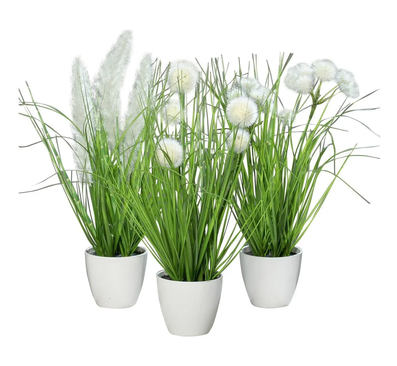 Prydnadsgräs konstgjort