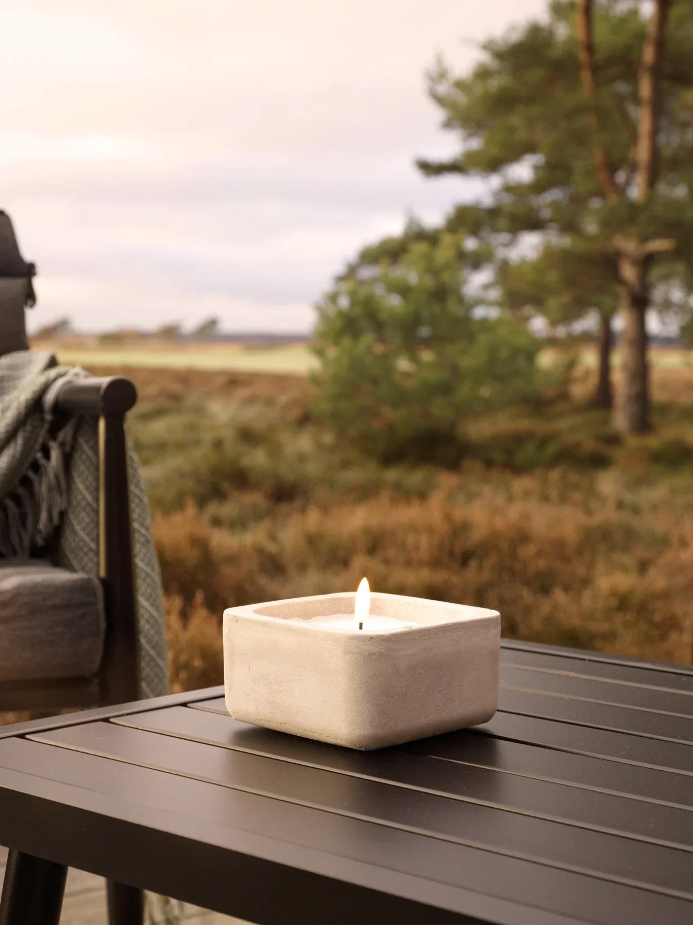 Solar powered umberella string light