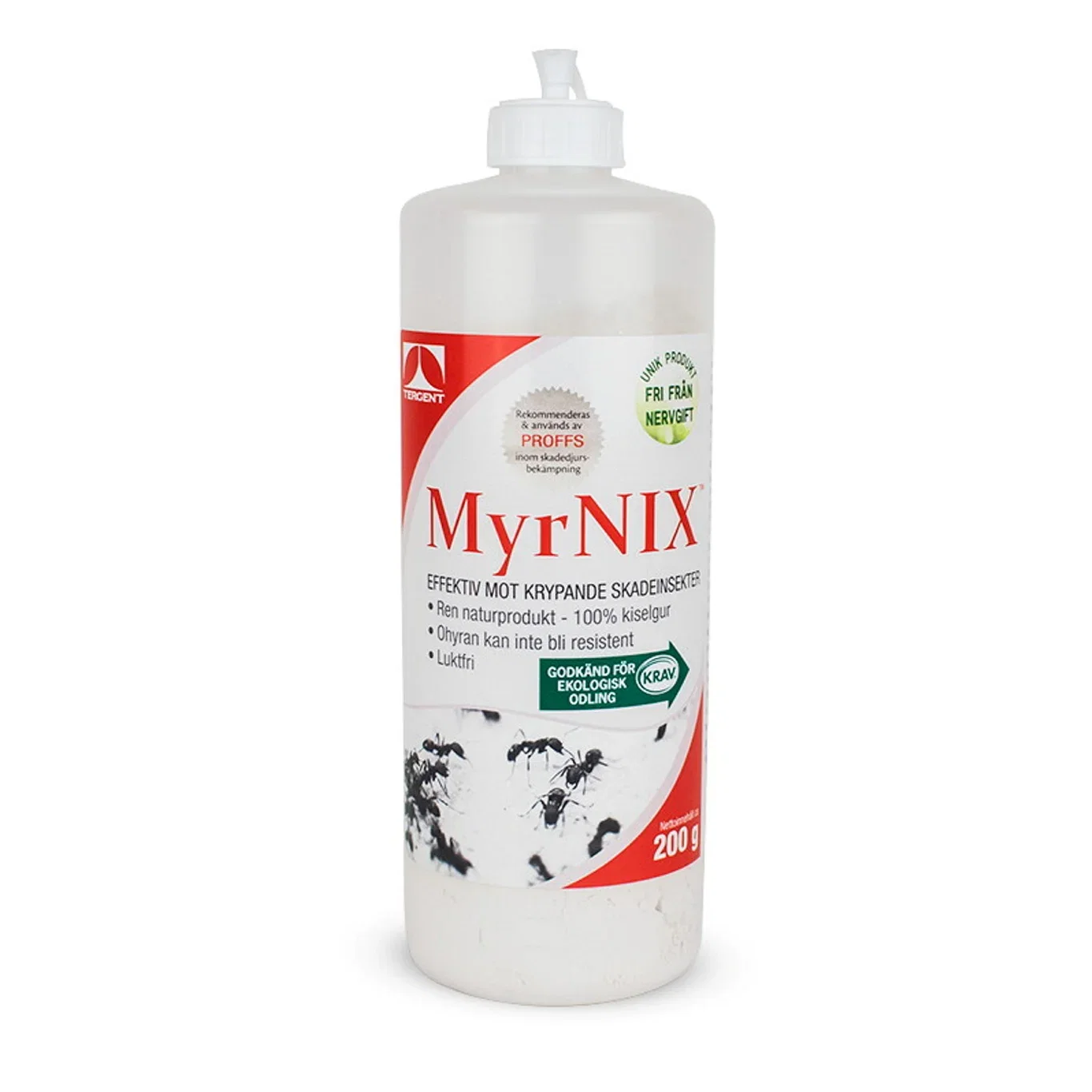 MyrNIX pulver mot krypande insekter KRAV