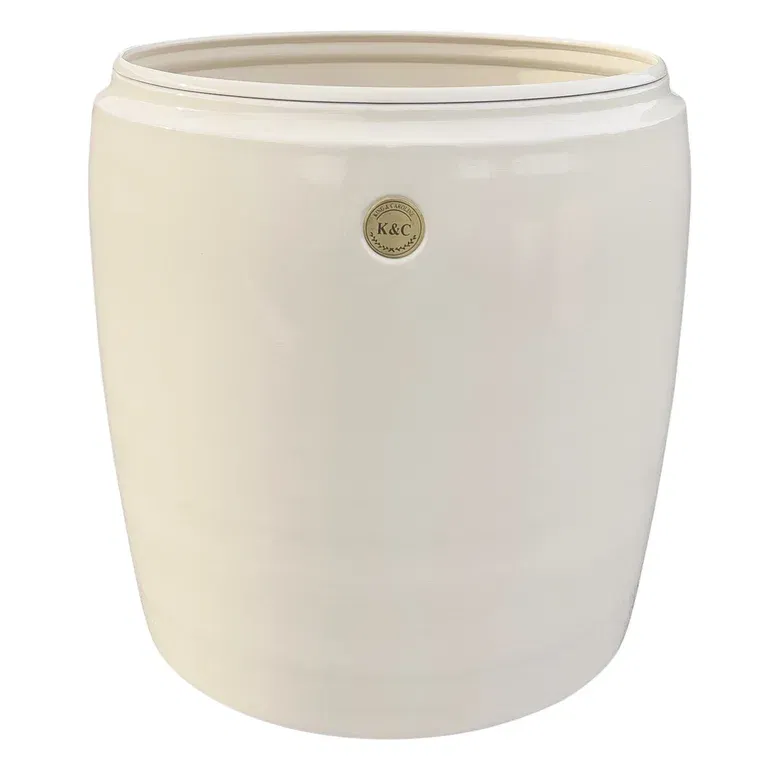 K&C metal pot D36 beige