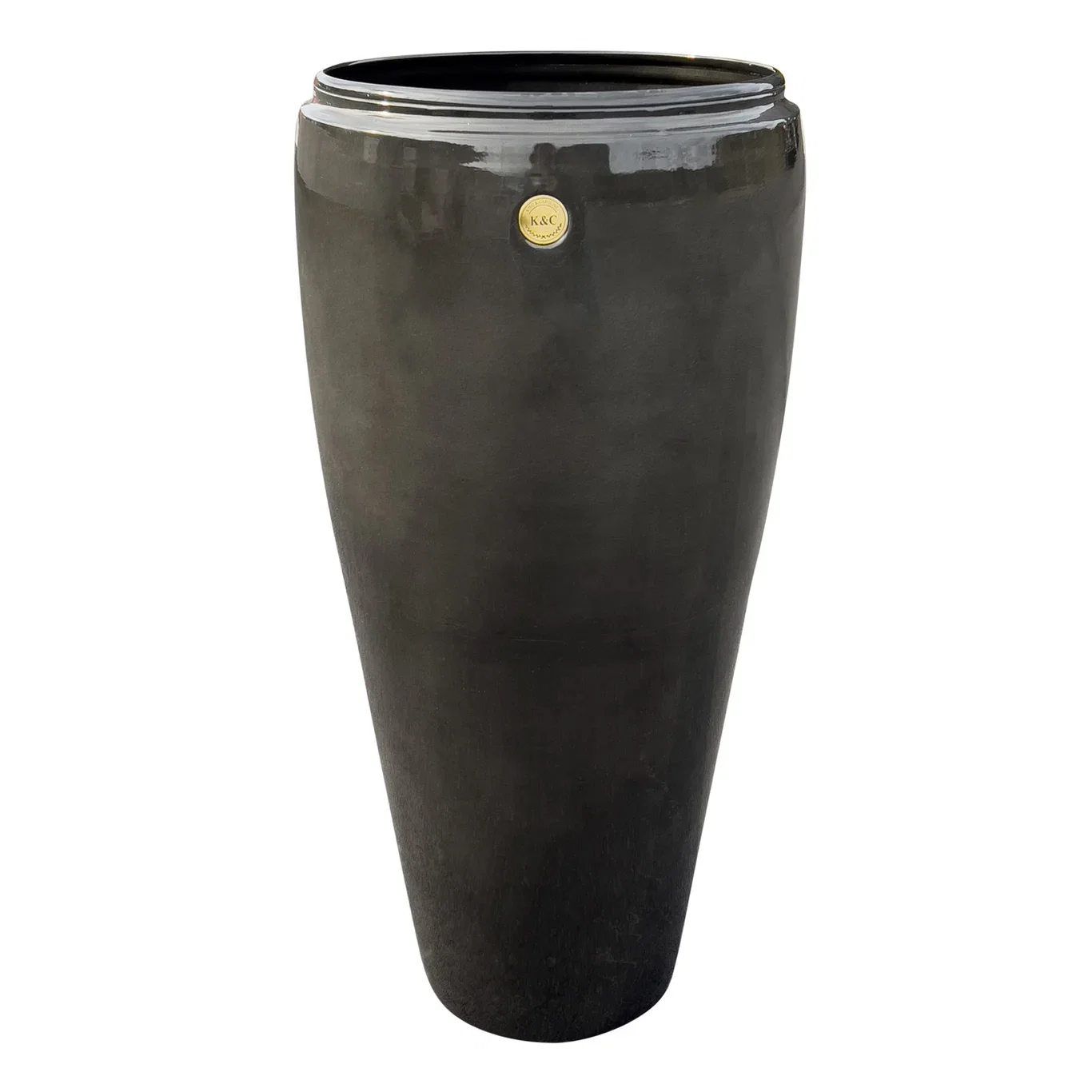 K&C metal high pot H73 grey