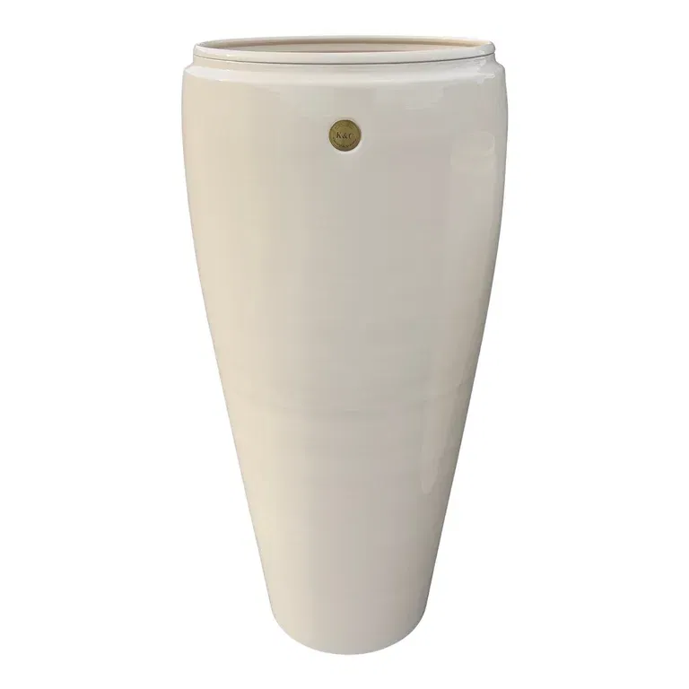 K&C metal high pot H73 beige