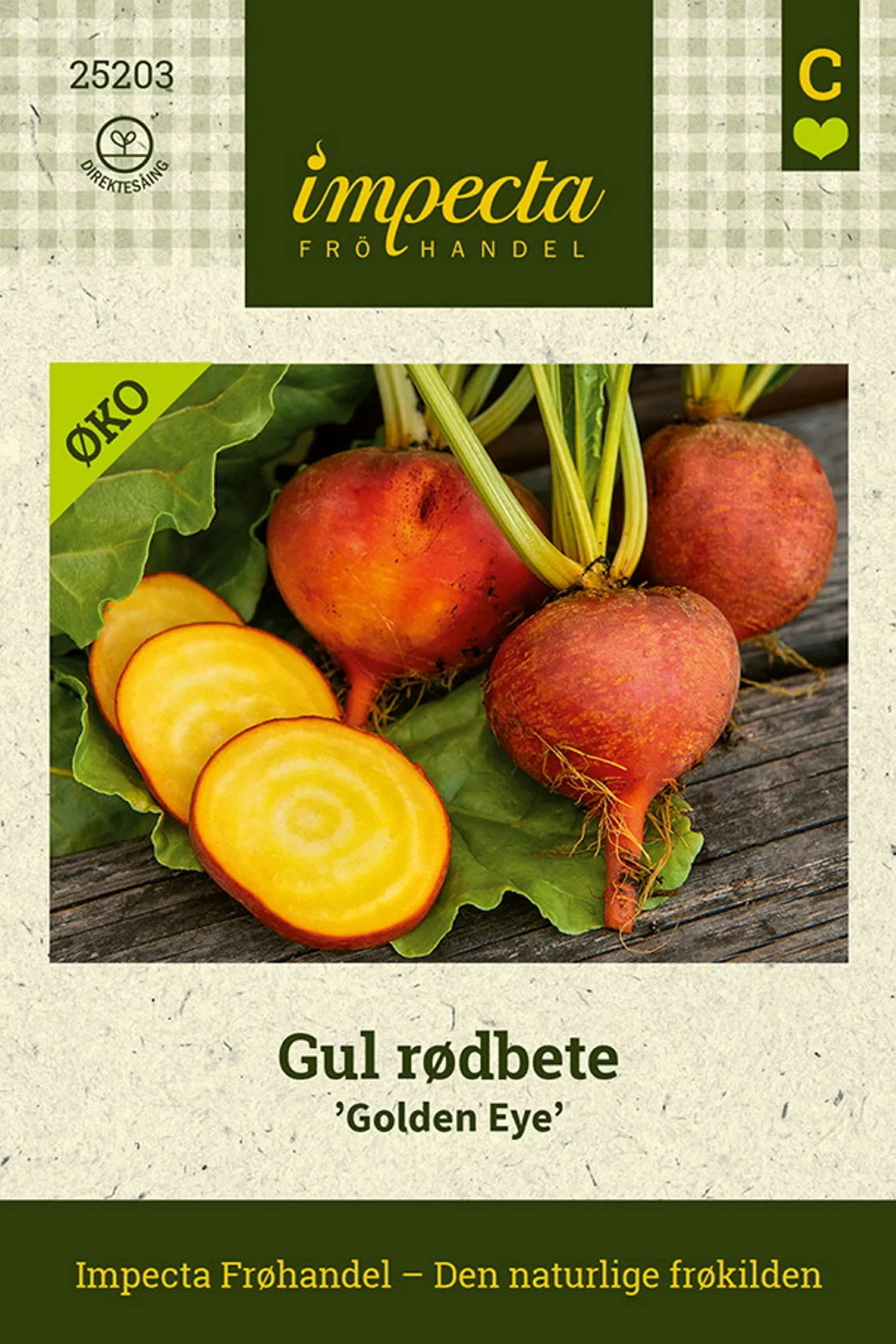 Gul rødbete 'Golden Eye'