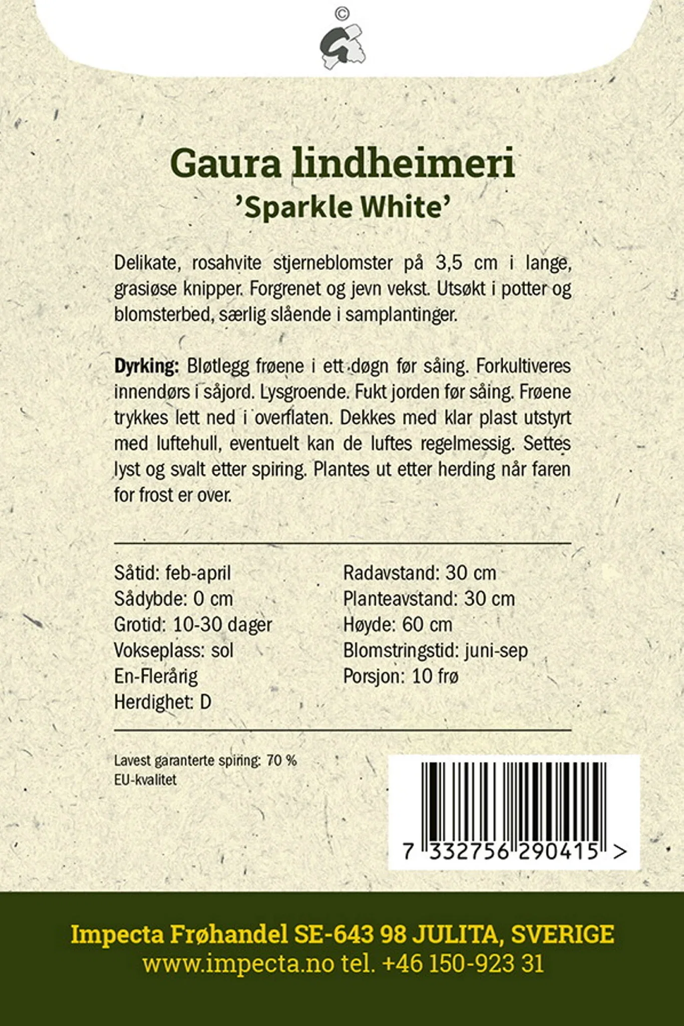 Sommerlys 'Sparkle White'