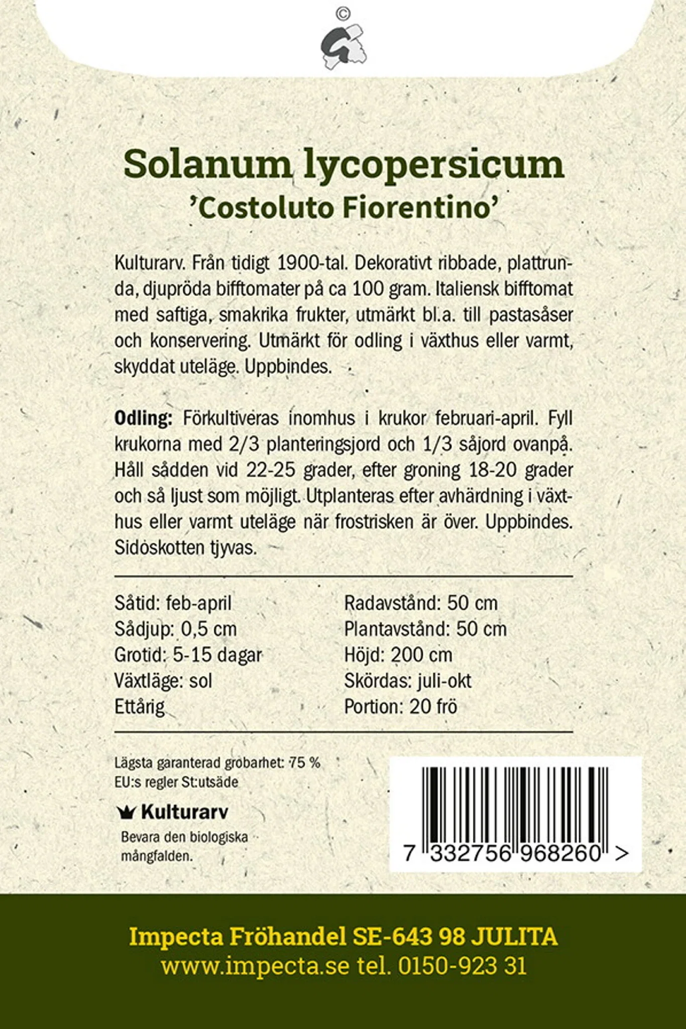 Bifftomat 'Costoluto Fiorentino'