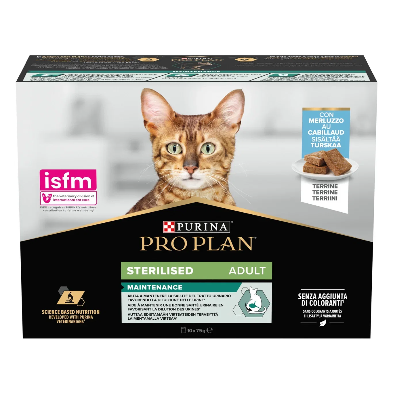 Pro Plan Adult Sterilised Maintanance Terrine med Torsk 10x
