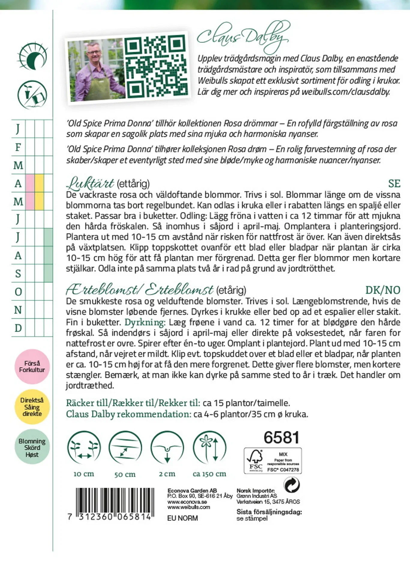 Luktärt 'Old Spice Prima Donna'