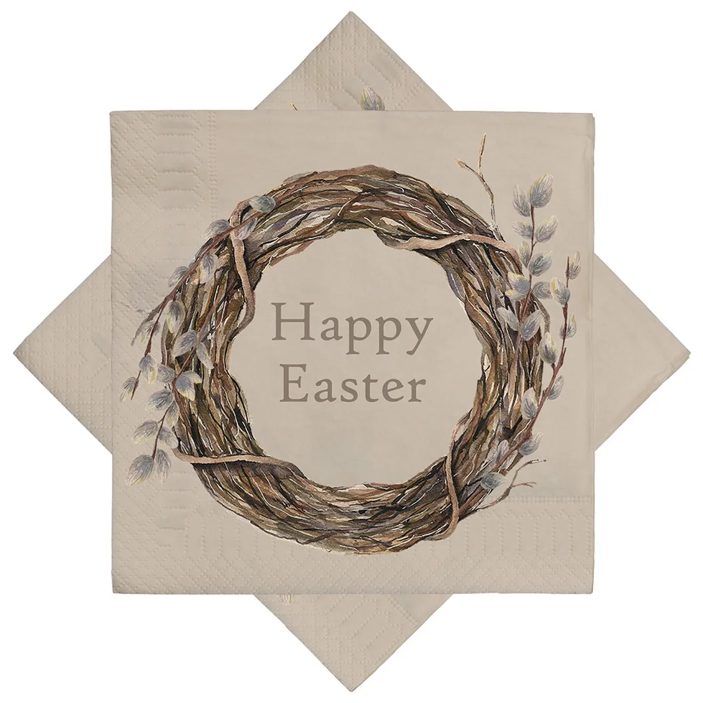 Napkin Willow Wreath