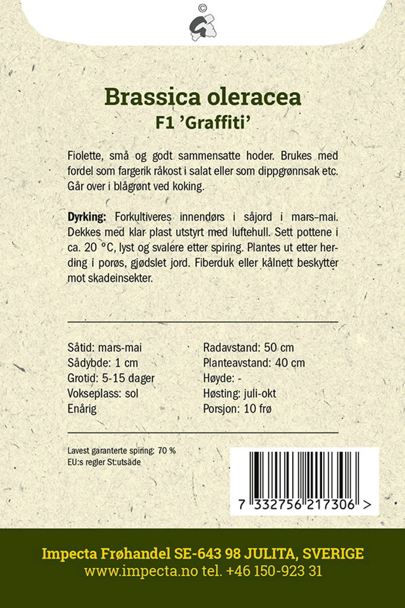 Blomkål F1 'Graffiti'