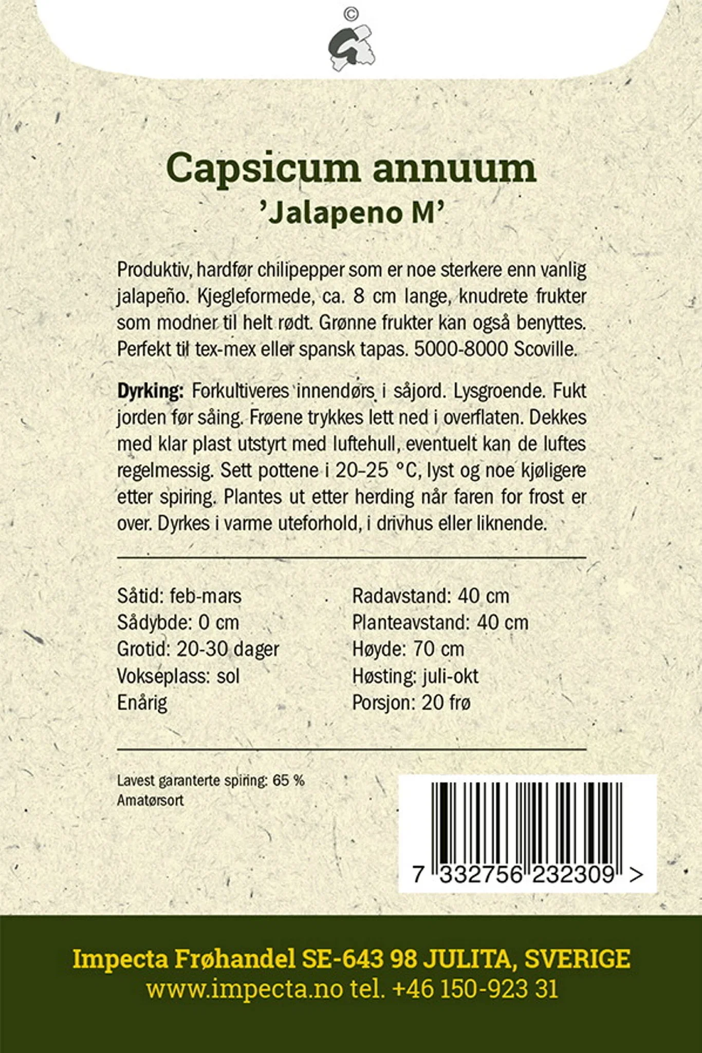 Chilipepper 'Jalapeno M'