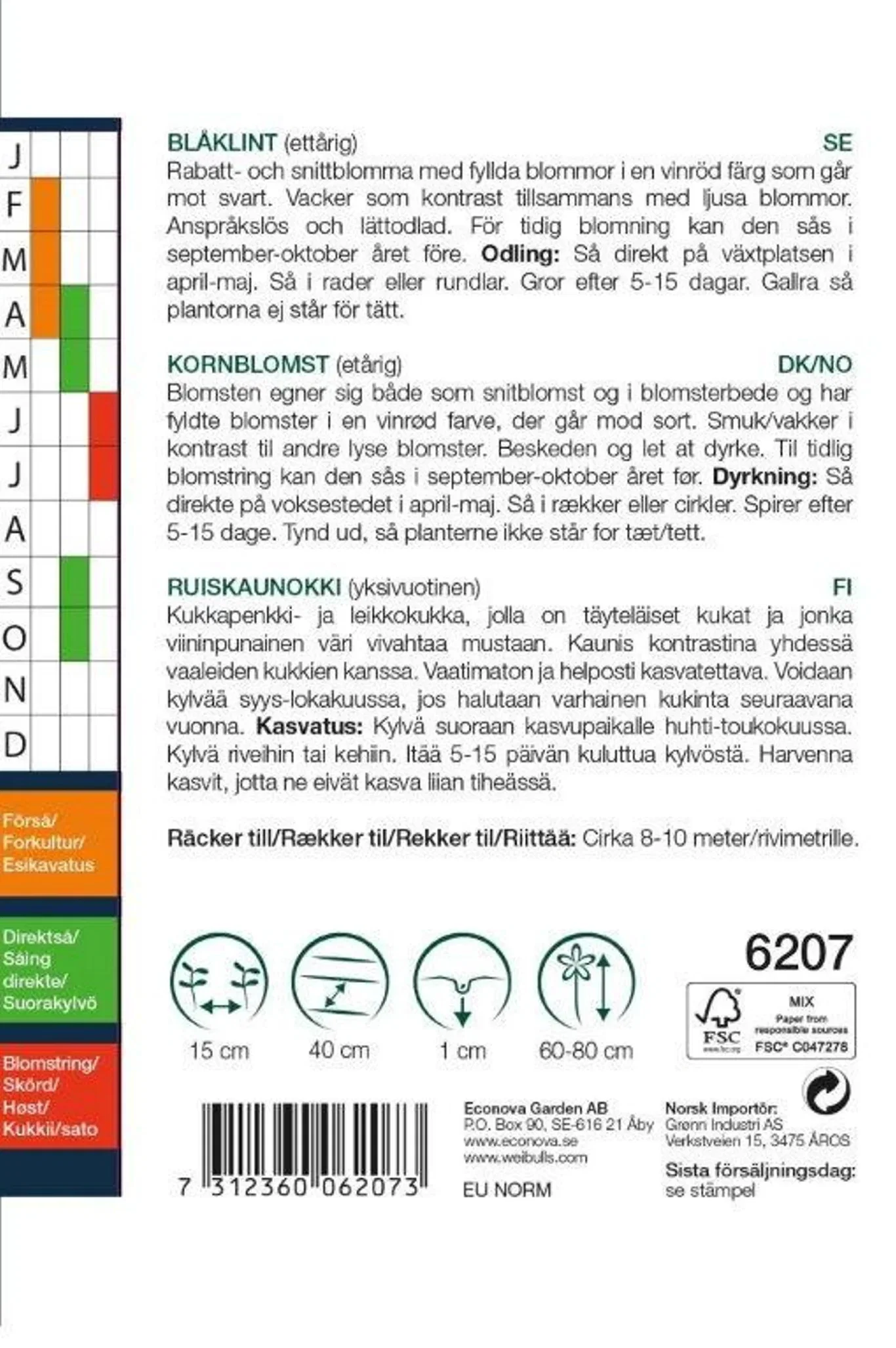 Blåklint 'Black Ball'