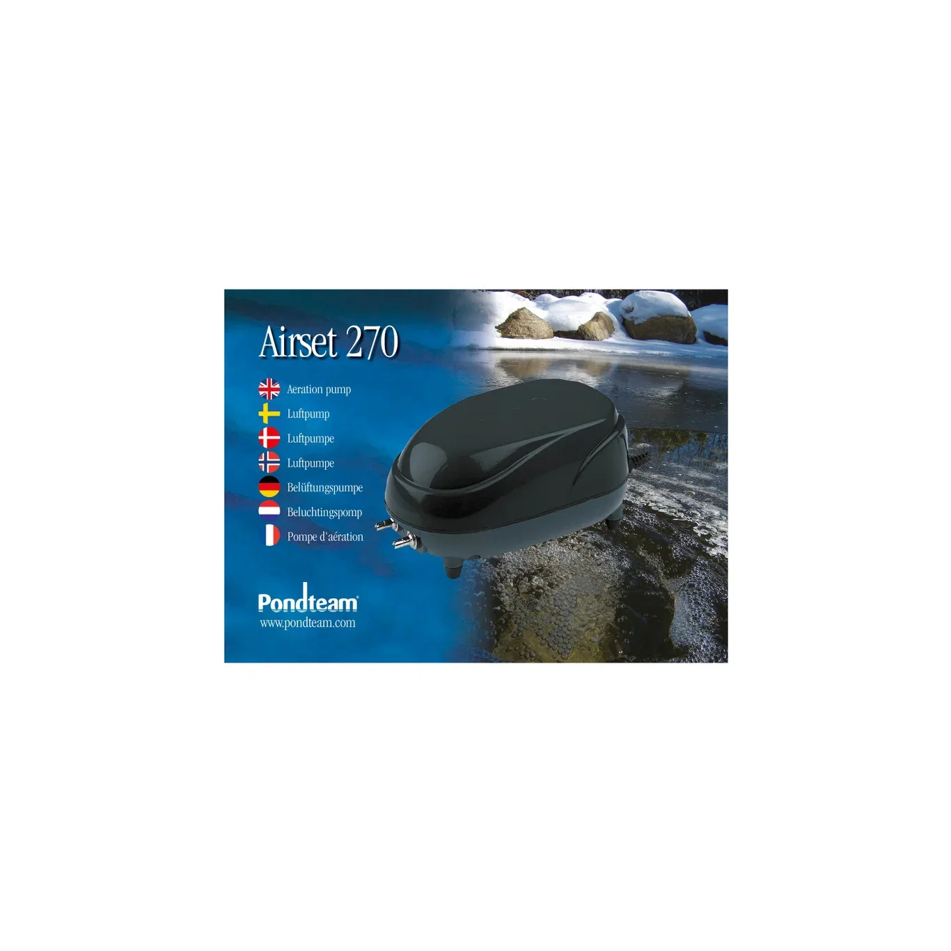 Air Pump 270L w/ two outlets