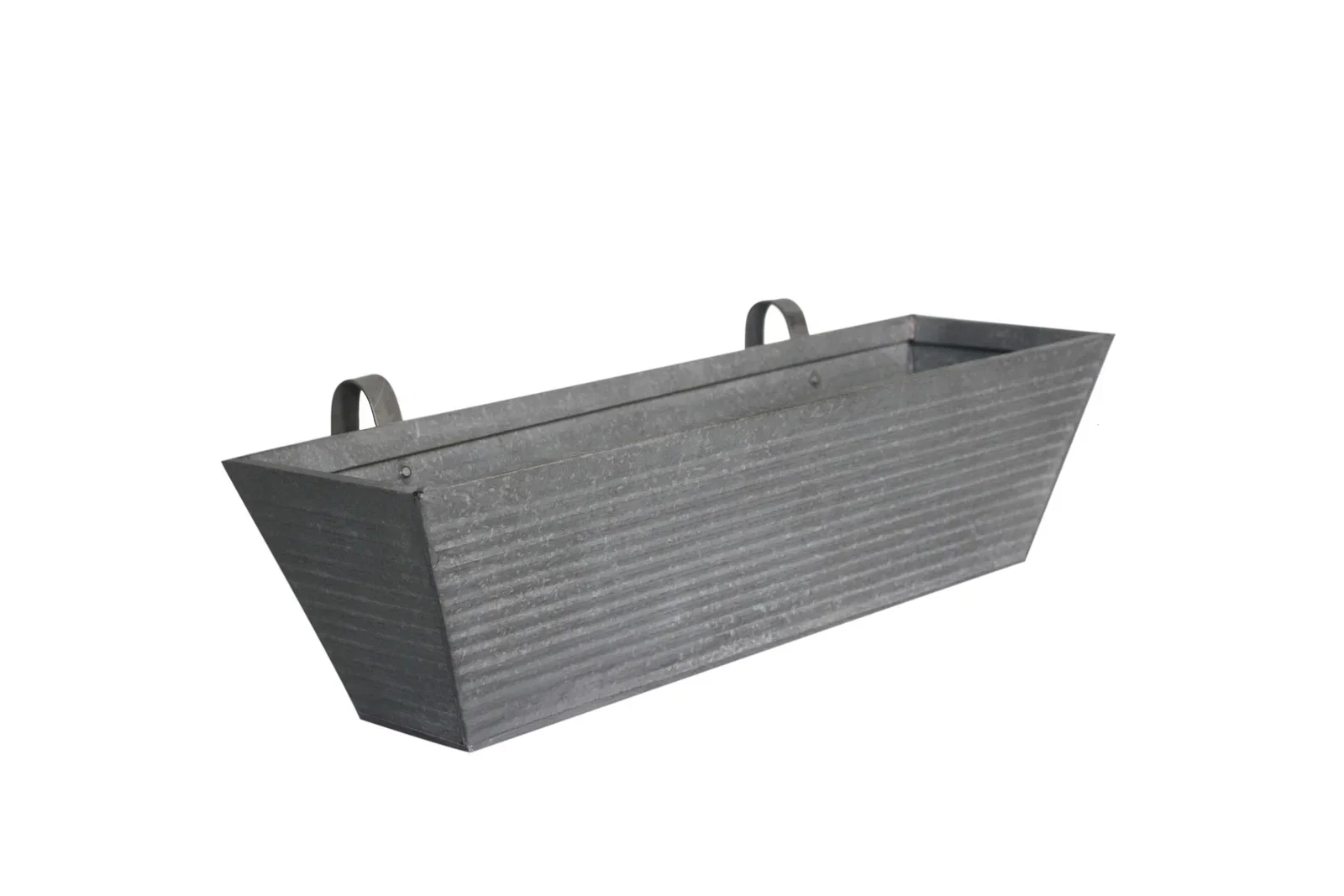 Crewe balcony box zinc L60 grey
