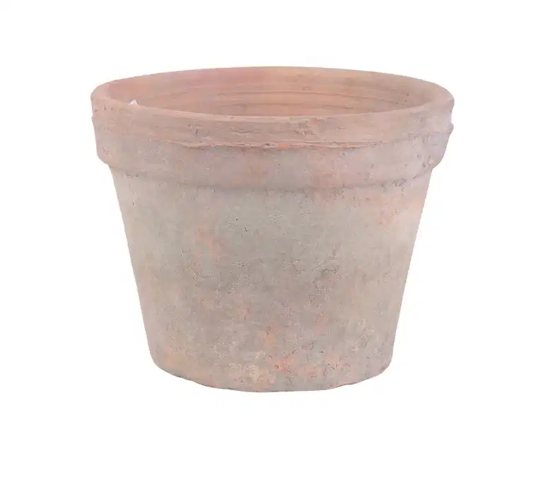 Vintage pot D16 terracotta