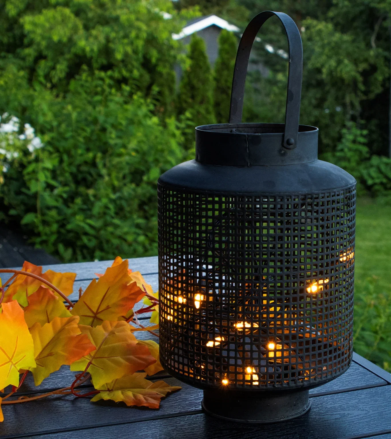 Ljusslinga med Flameffekt