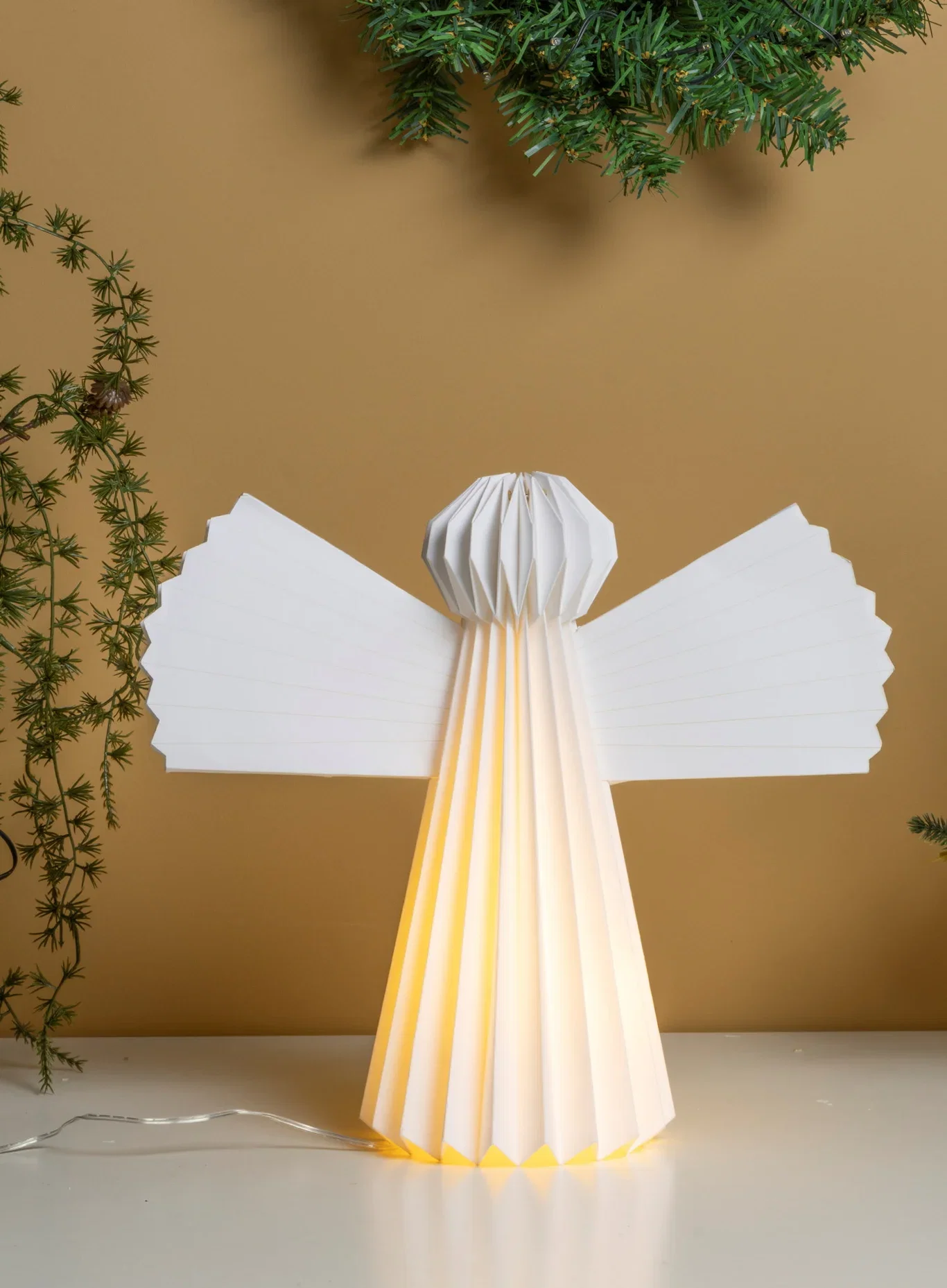 Angel with light