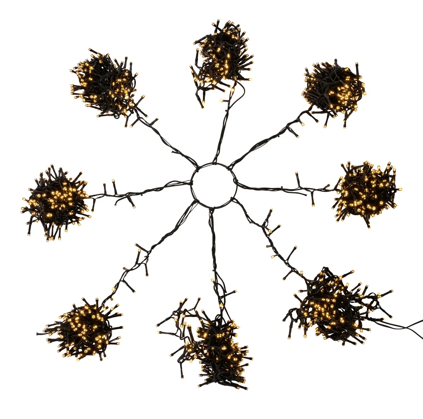 Ljusslinga för paviljong och julgran