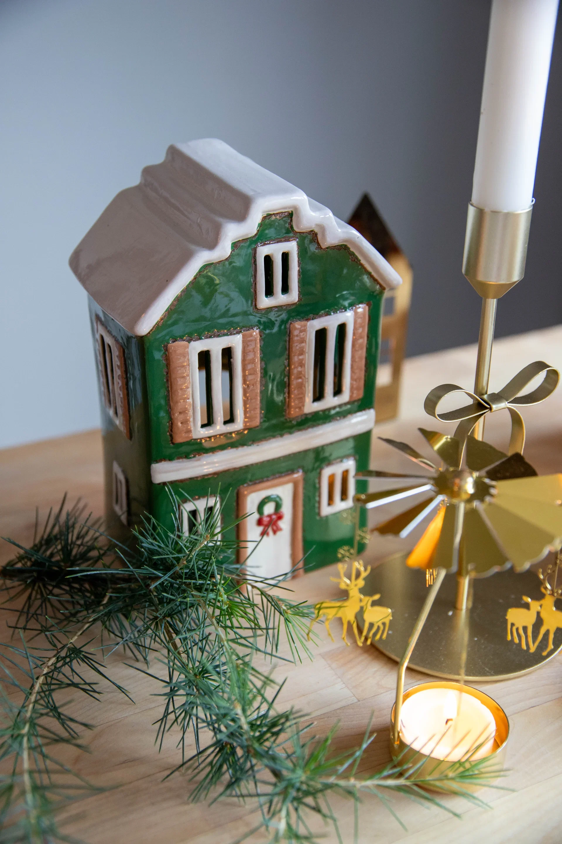 Ljusstake Gingerbreadhouse