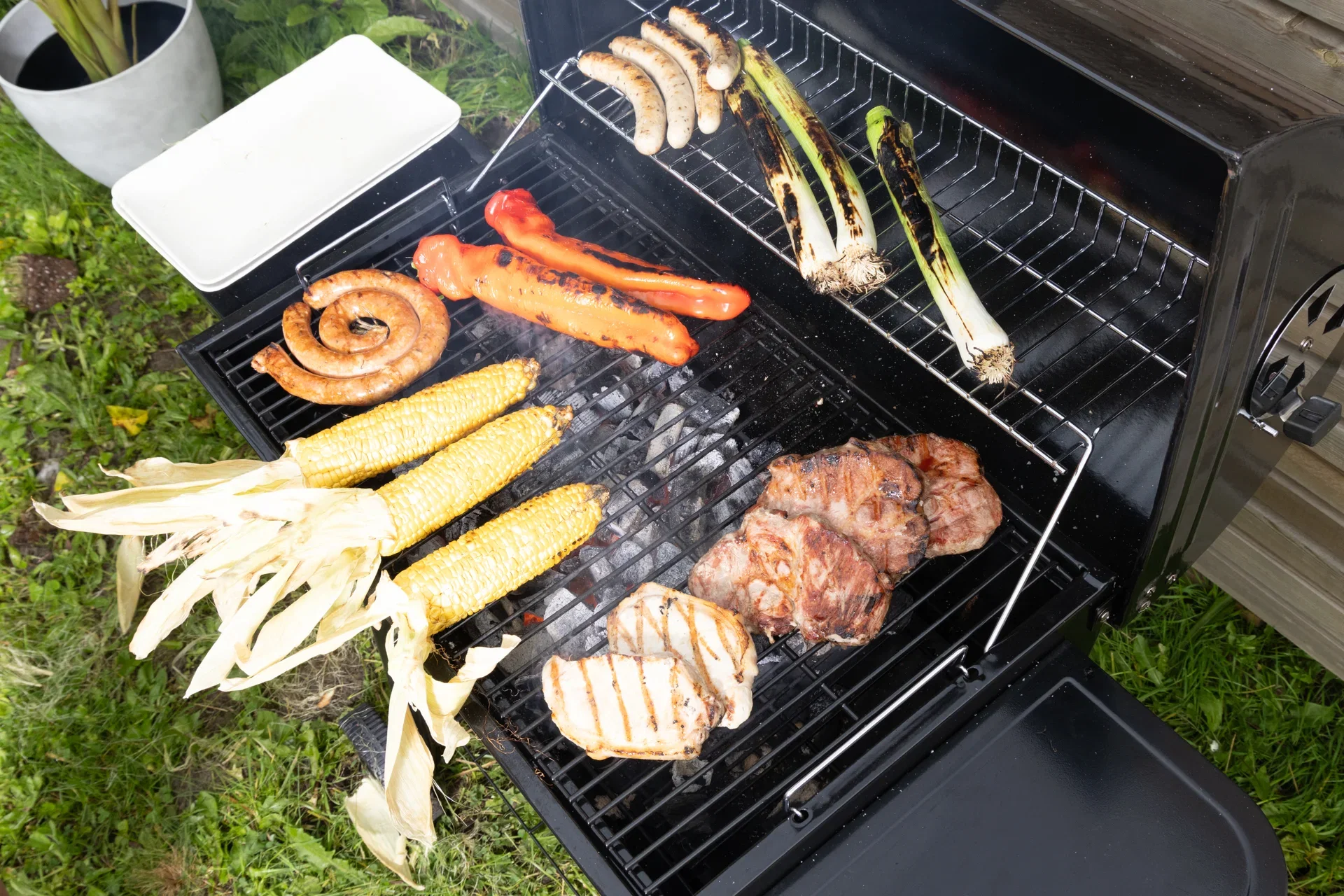 Charcoal Grill Barrel