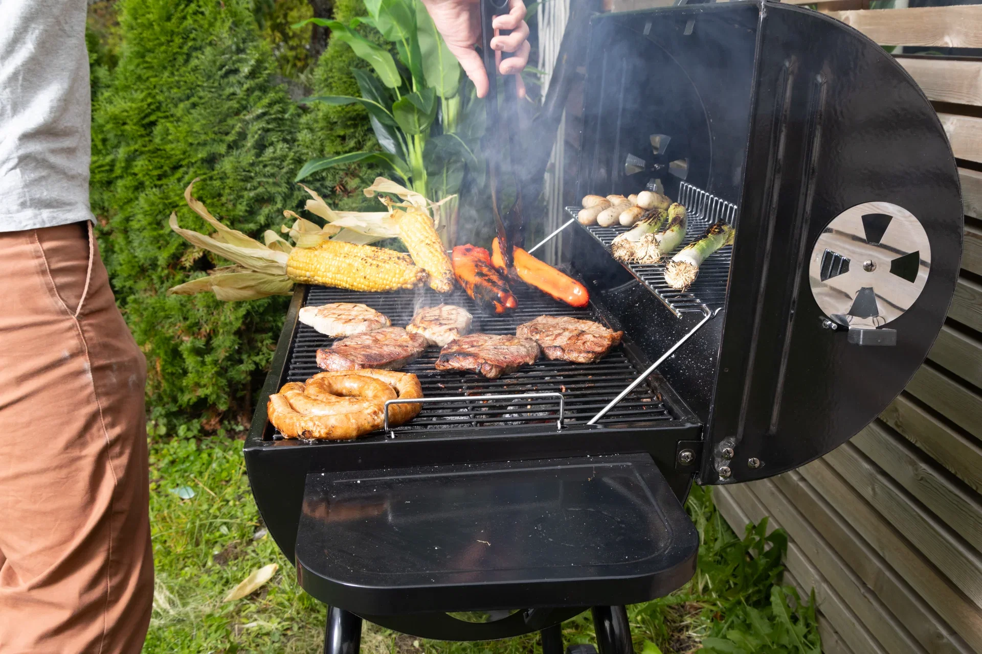 Charcoal Grill Barrel