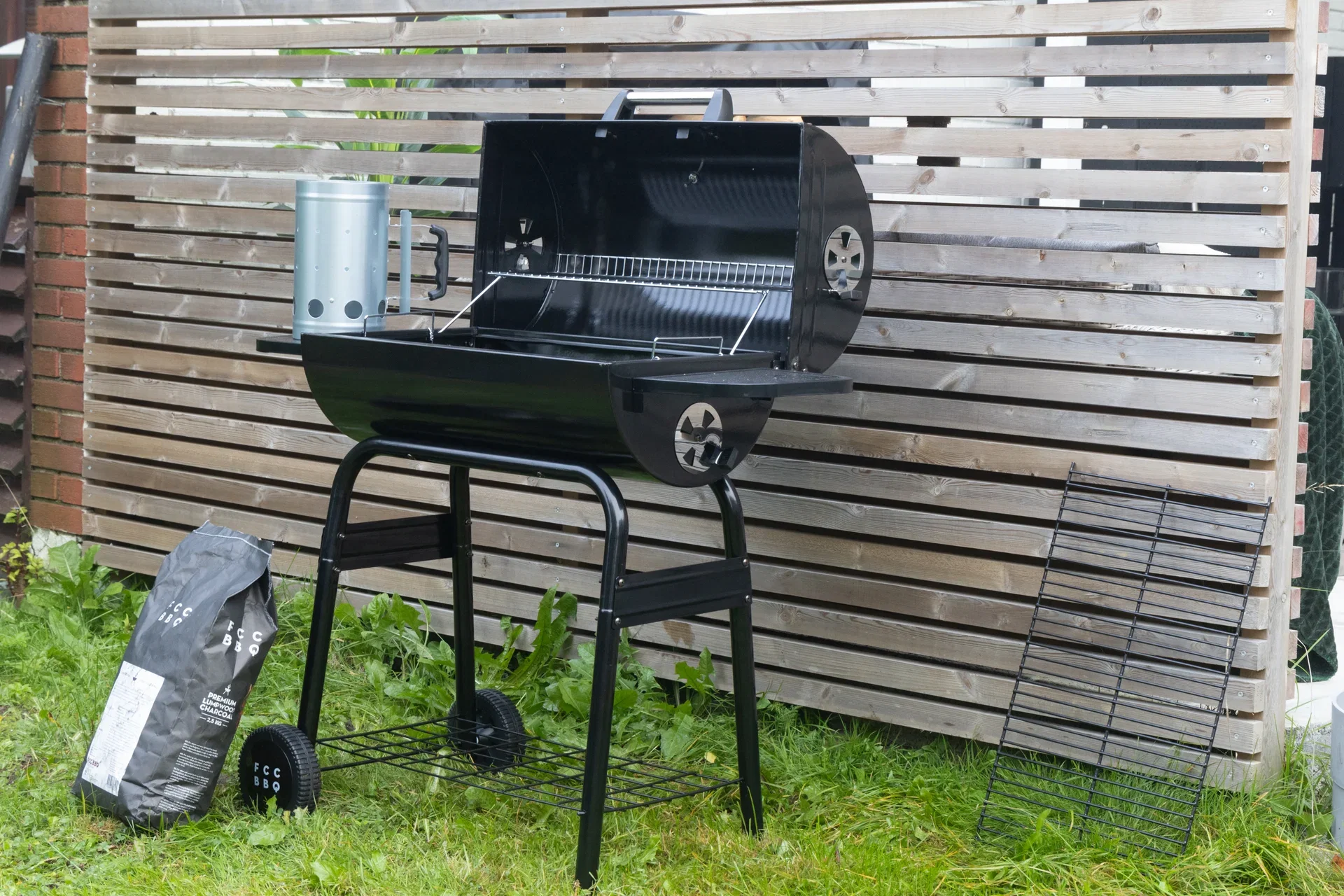 Charcoal Grill Barrel