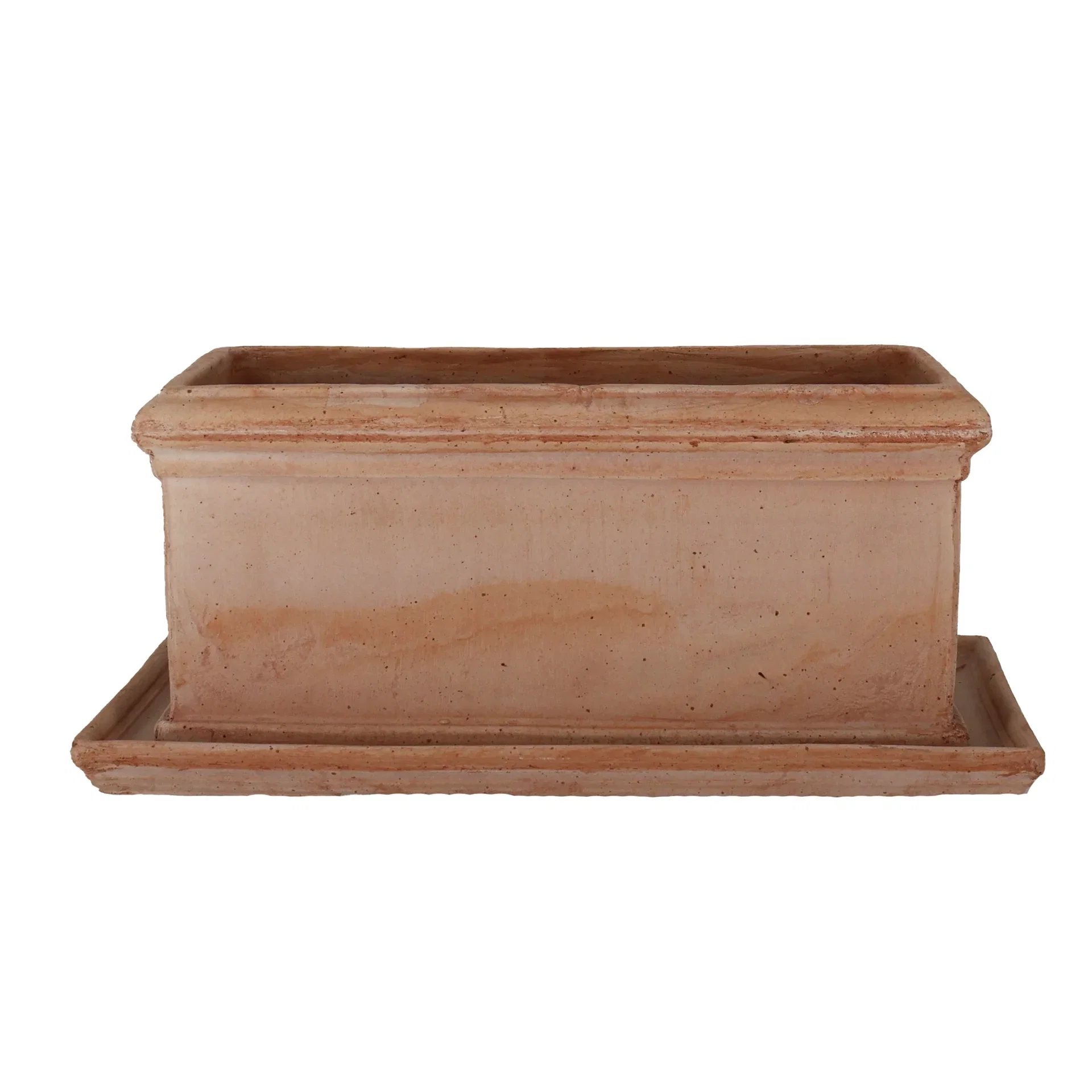 Napoli saucer L45 terracotta
