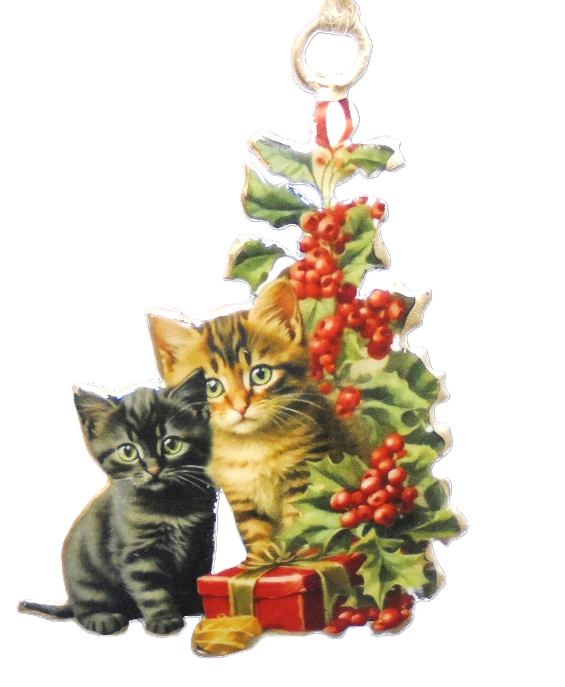 Ornament Cats with tree