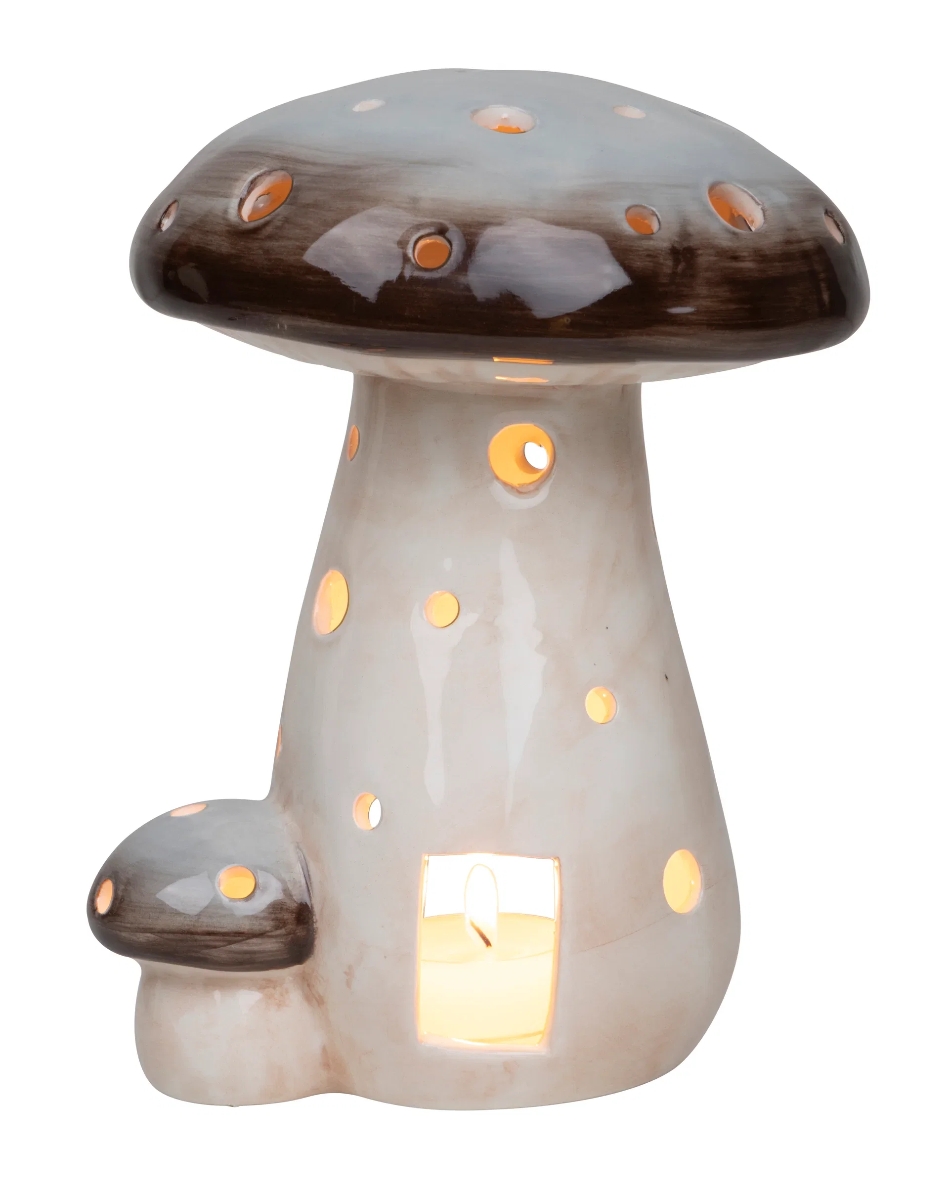 Värmeljushållare Portobello Mushroom