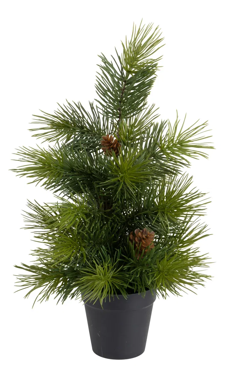Pine tree potted artificial