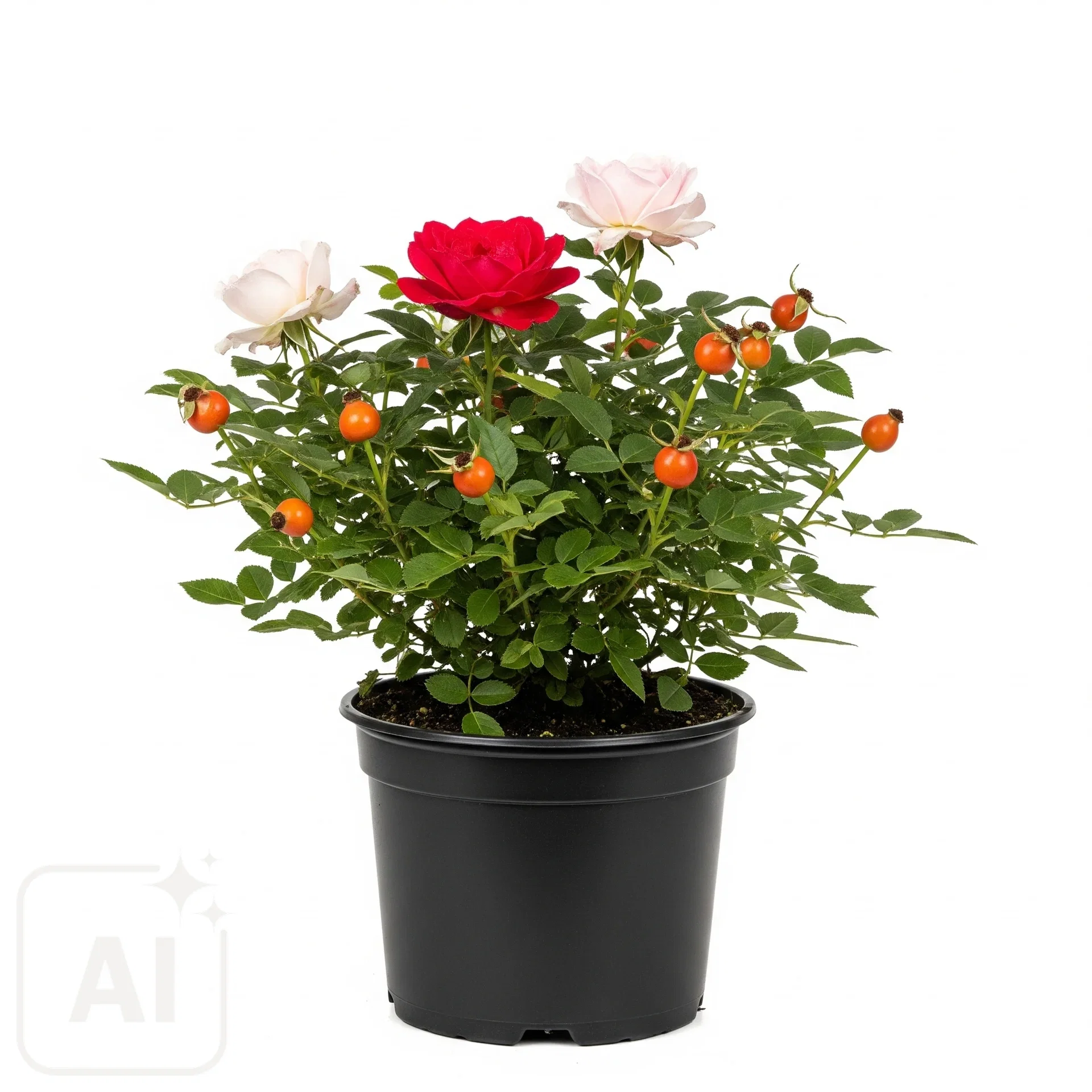 Buskros 'Rose de Rescht'