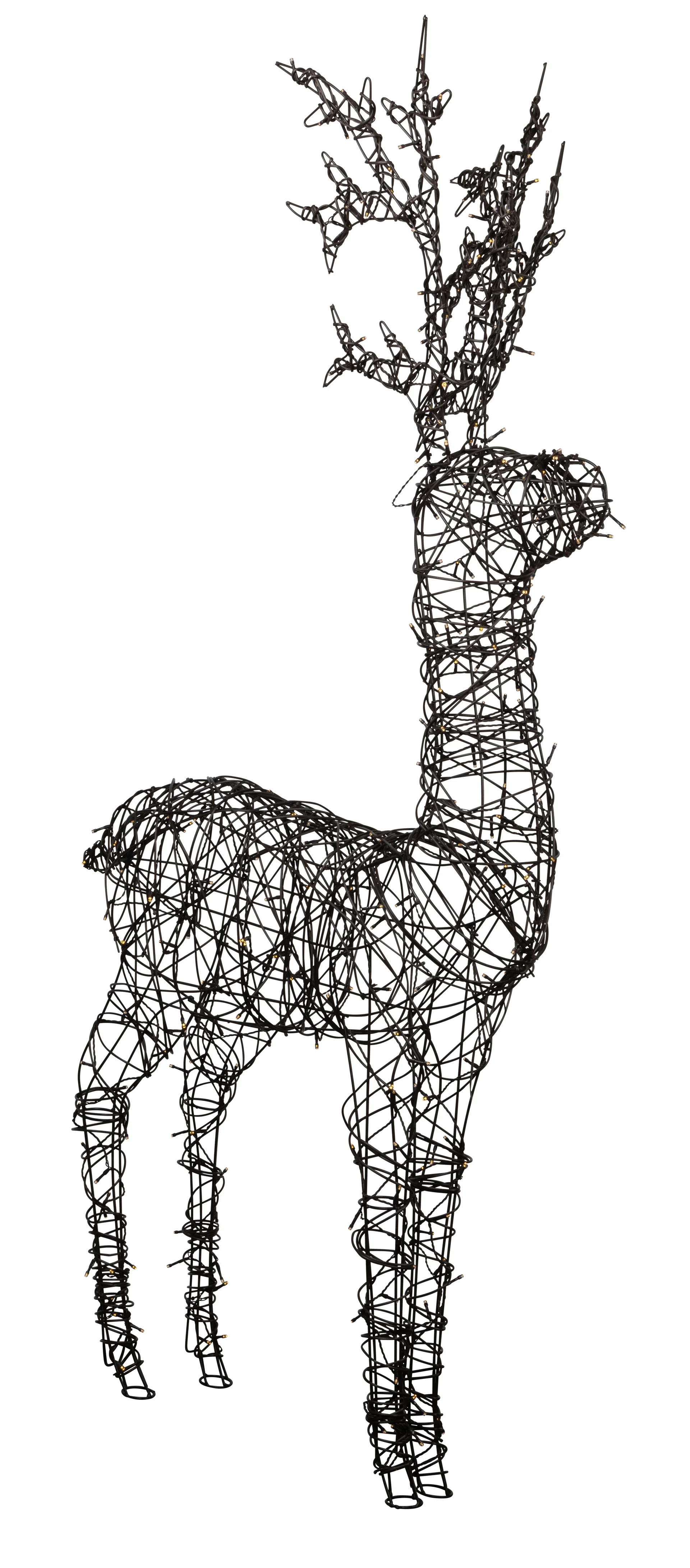 Reindeer Rattan LED