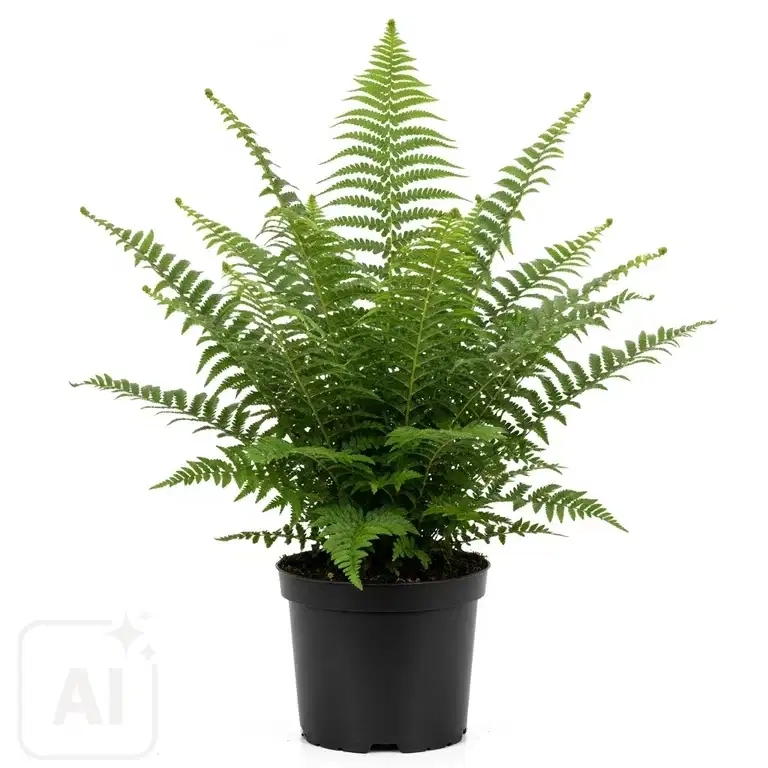 Athyrium niponicum 'Metallicum' Fern