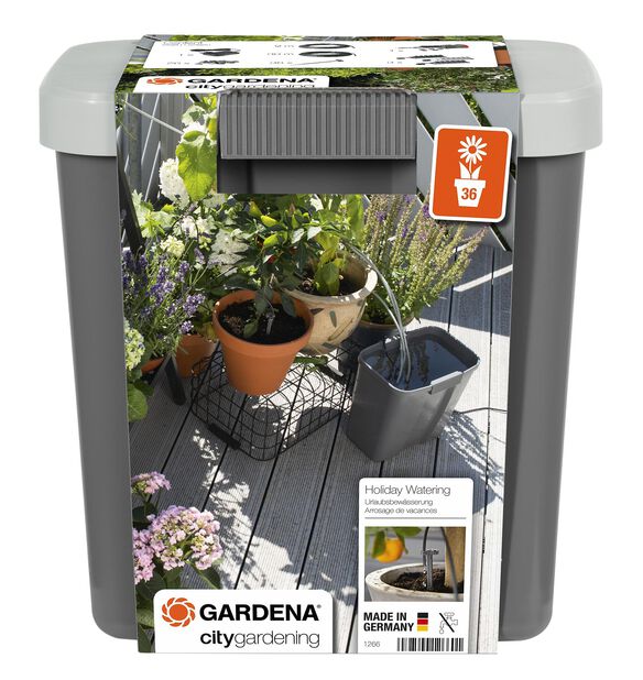 City gardening semesterbevattning med behållare Gardena | Plantagen